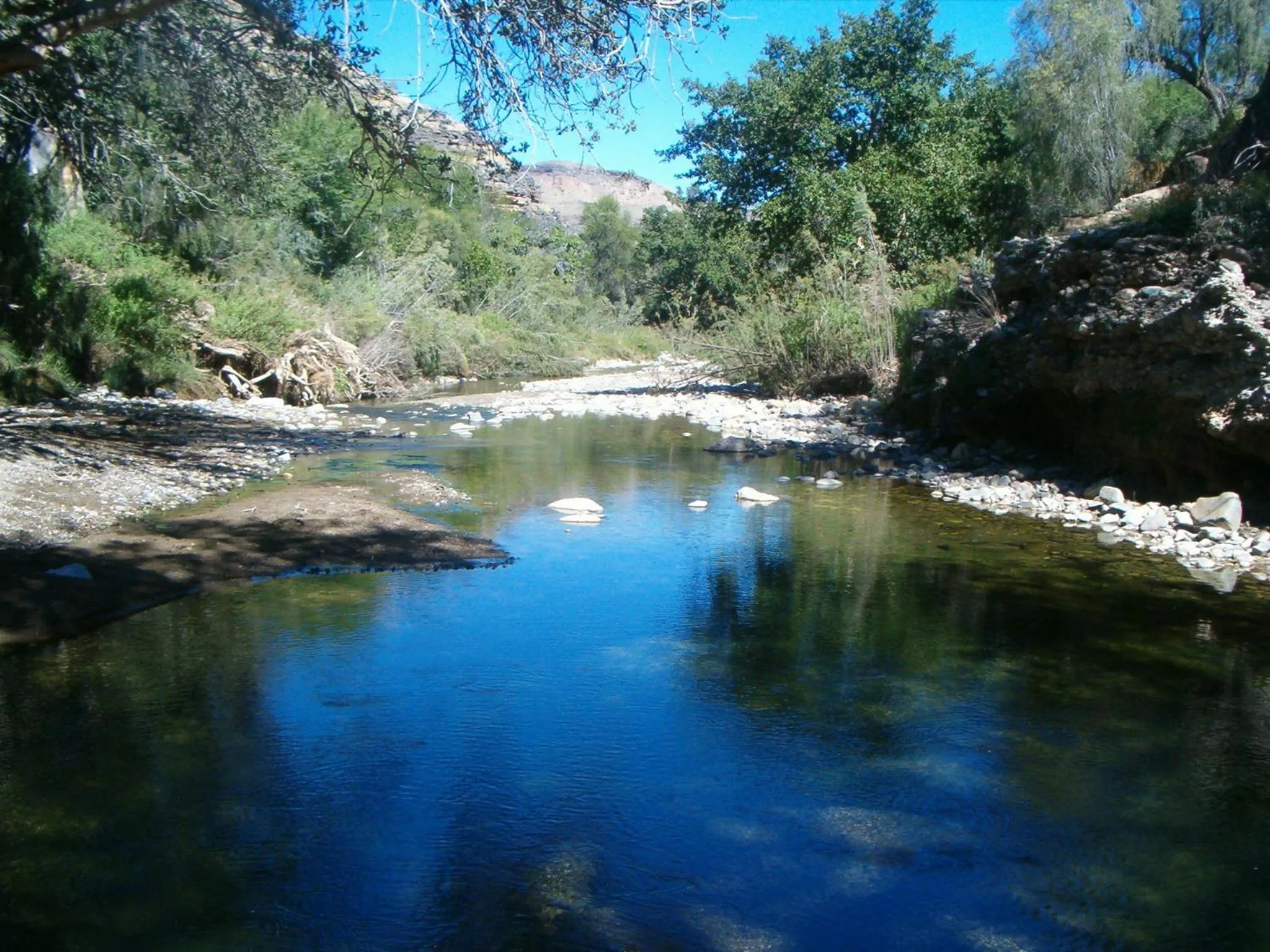 Natural landscape in Tsauchab River Camp