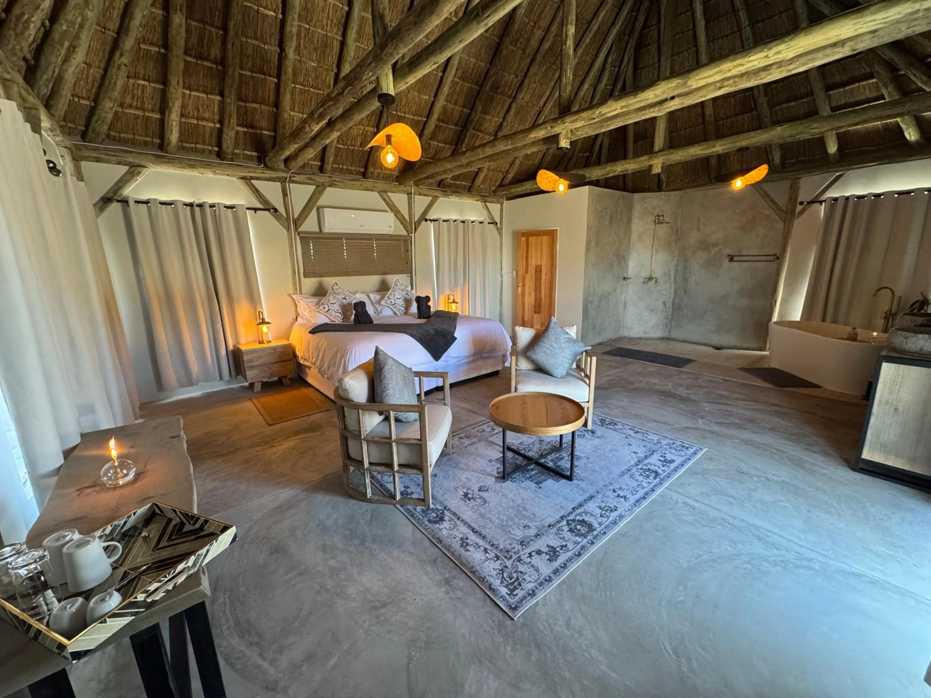Bedroom in Tsauchab River Camp