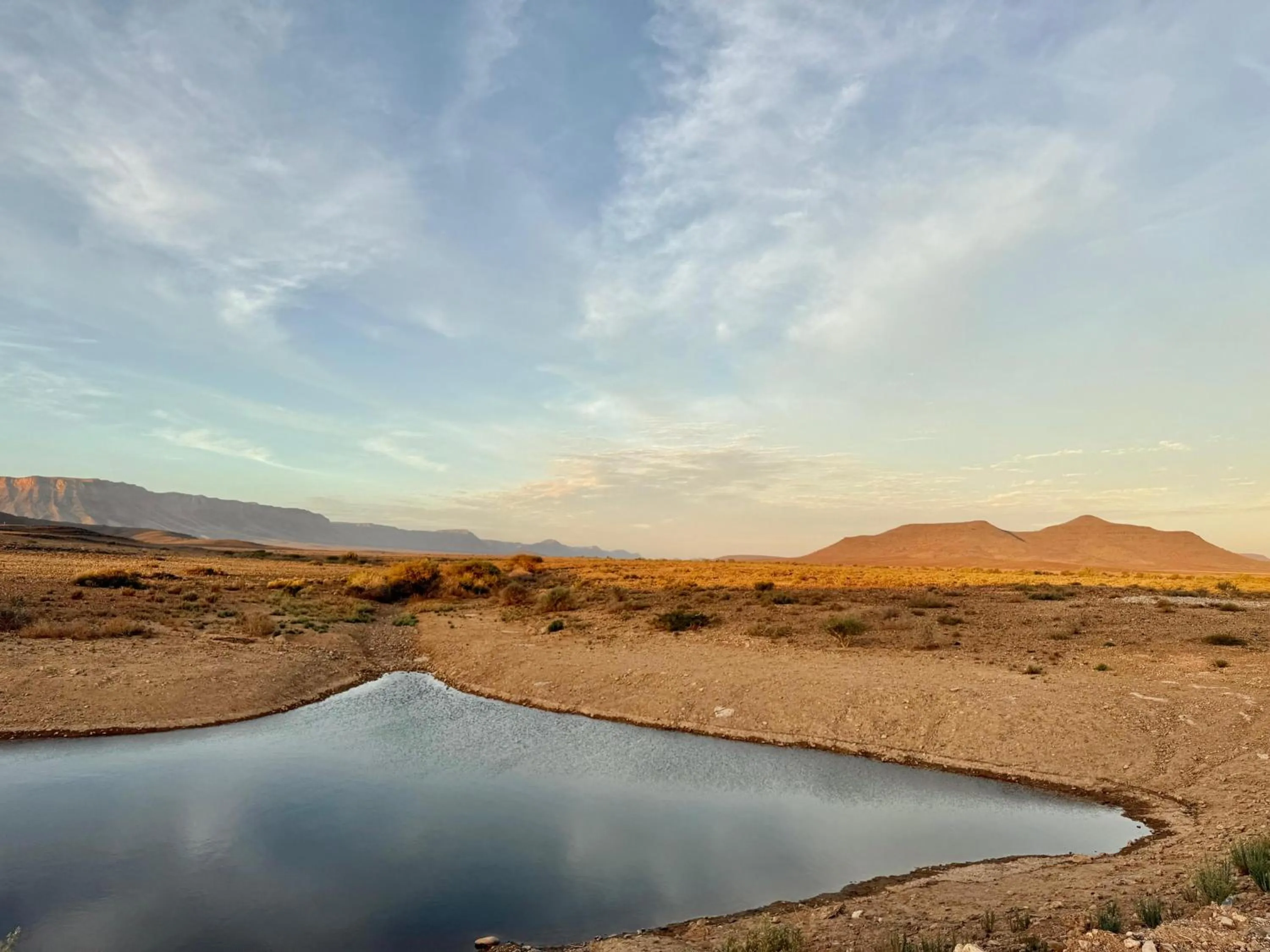 Natural landscape in Tsauchab River Camp