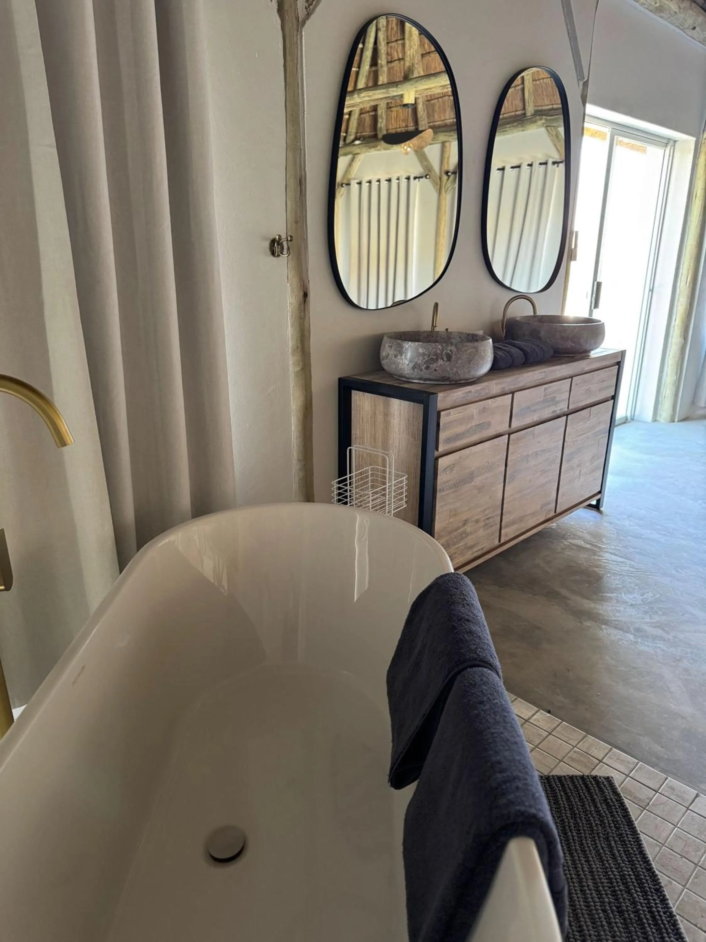 Bathroom in Tsauchab River Camp