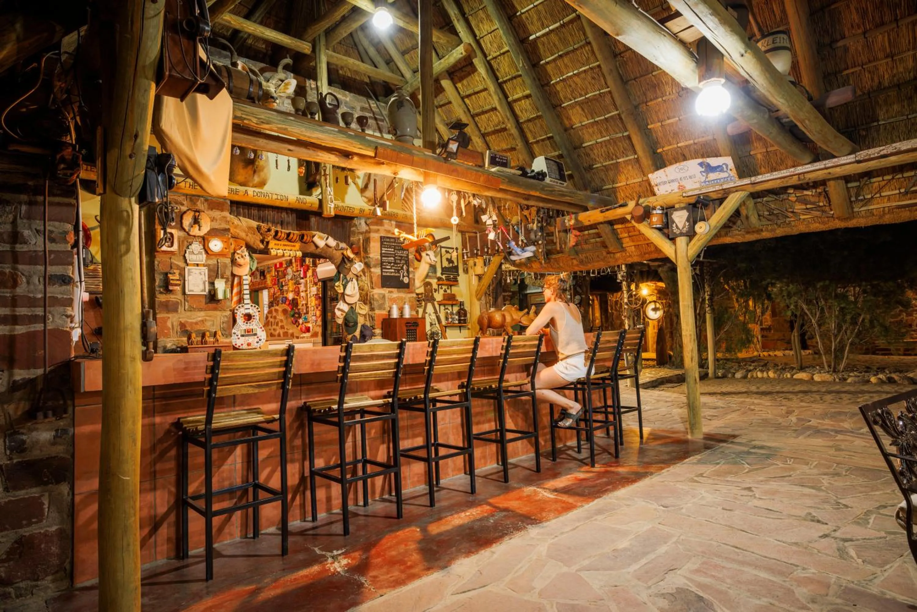 Lounge or bar in Tsauchab River Camp