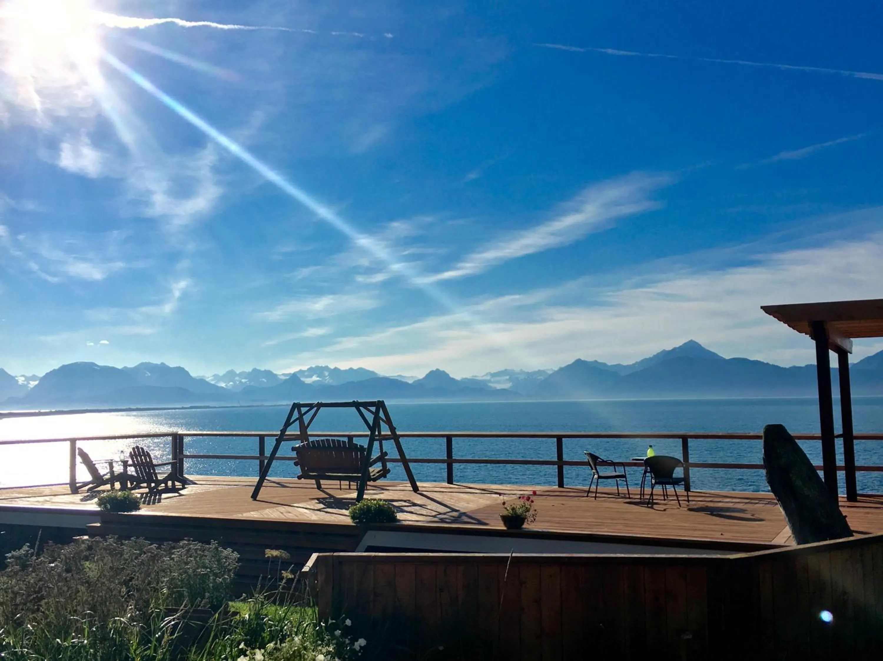 Balcony/Terrace in Homer Inn & Spa