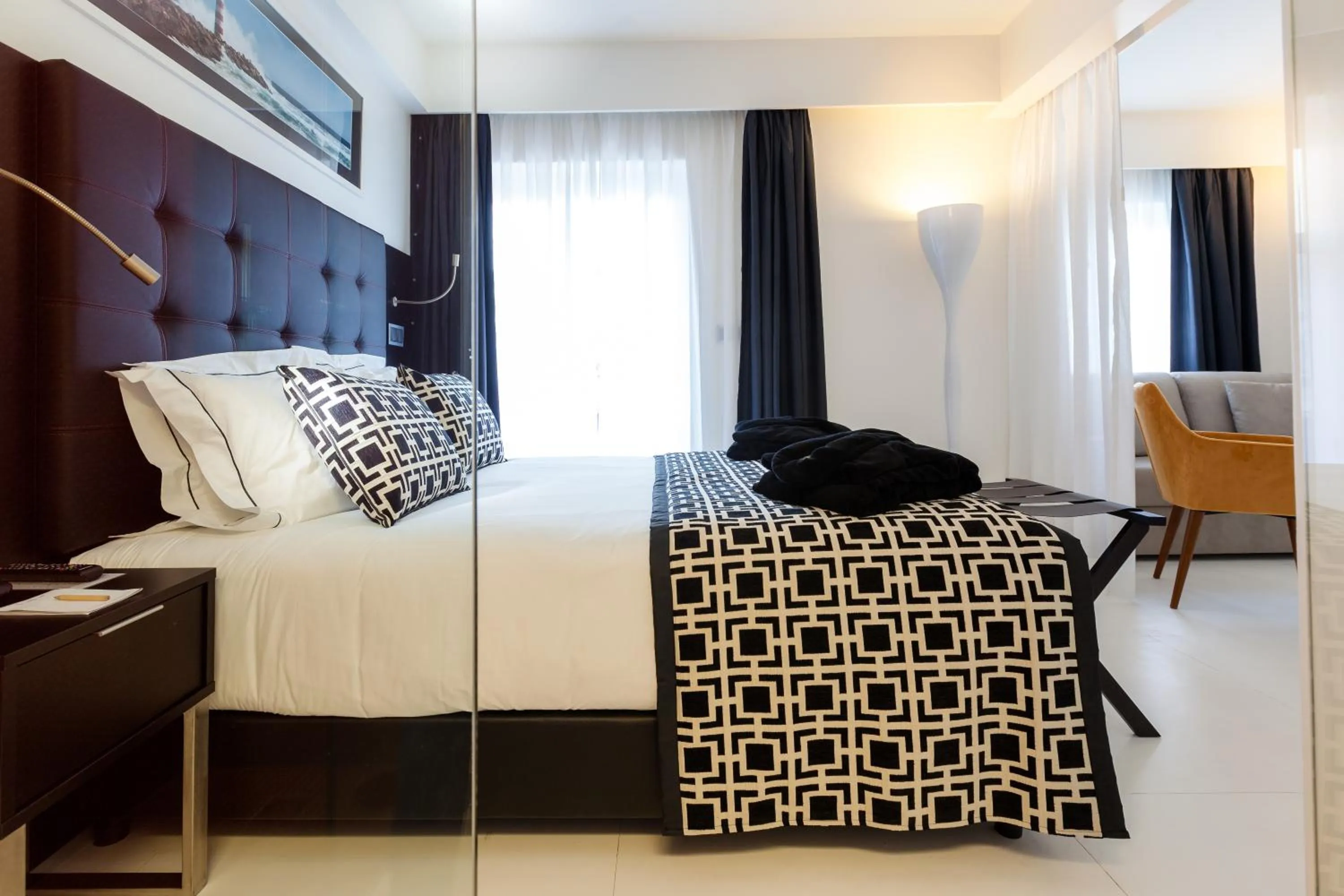 Bedroom, Bed in Faro Boutique Hotel