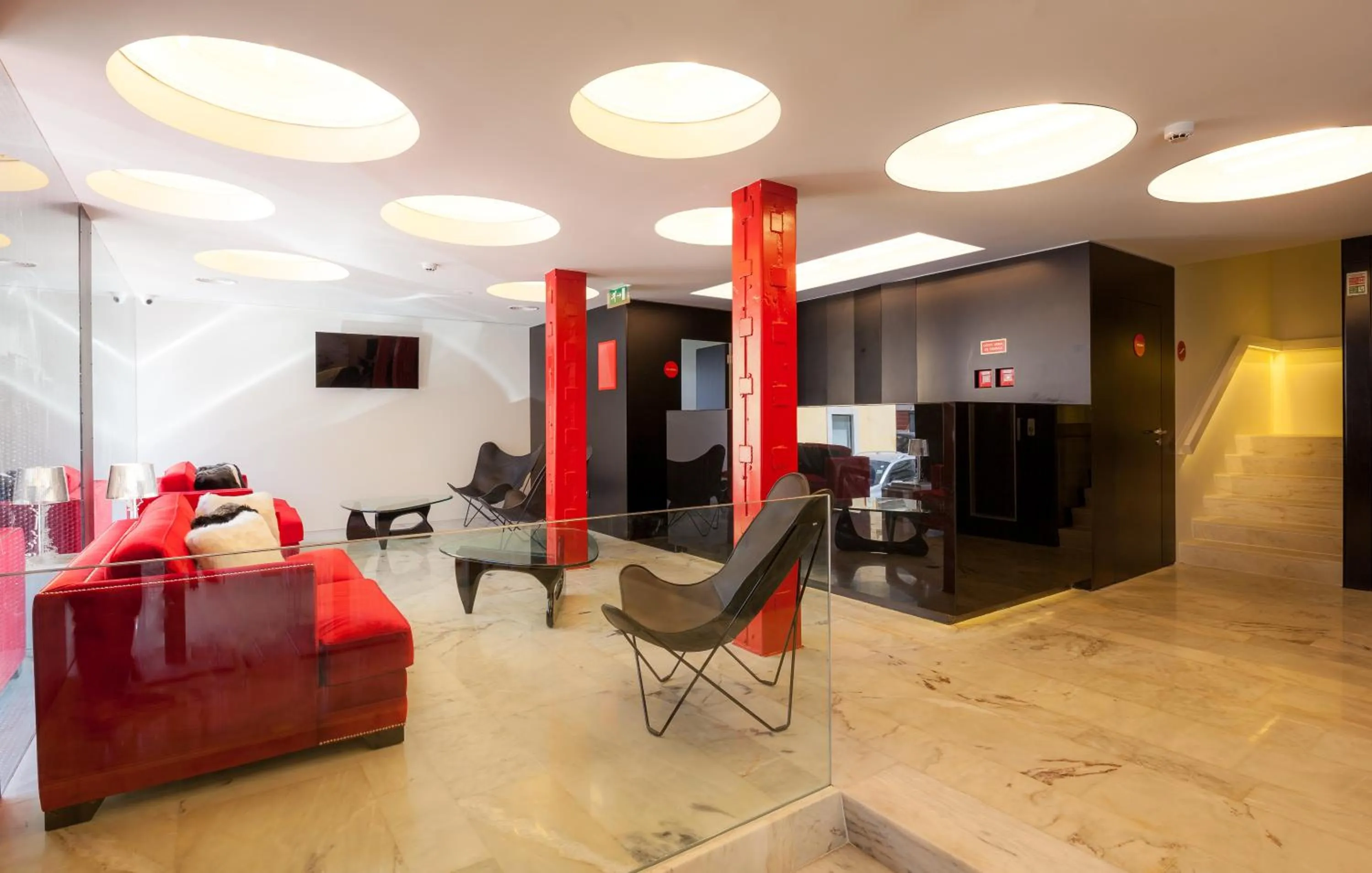 Lobby or reception in Faro Boutique Hotel