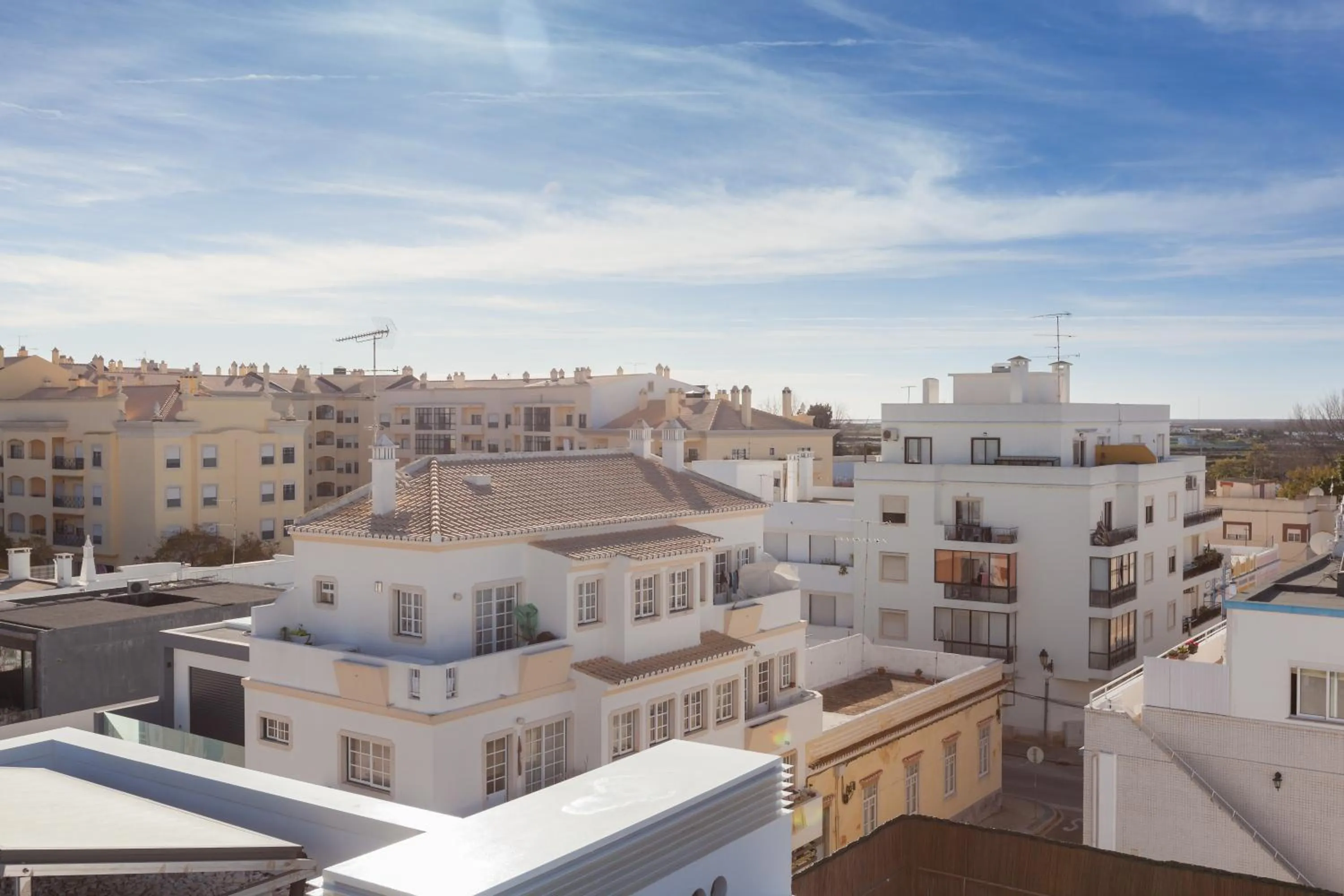 City view in Faro Boutique Hotel