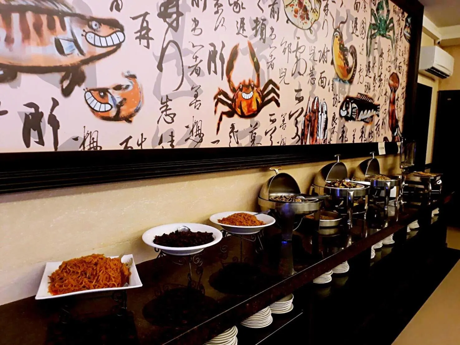 Food in Chong Yu Hotel