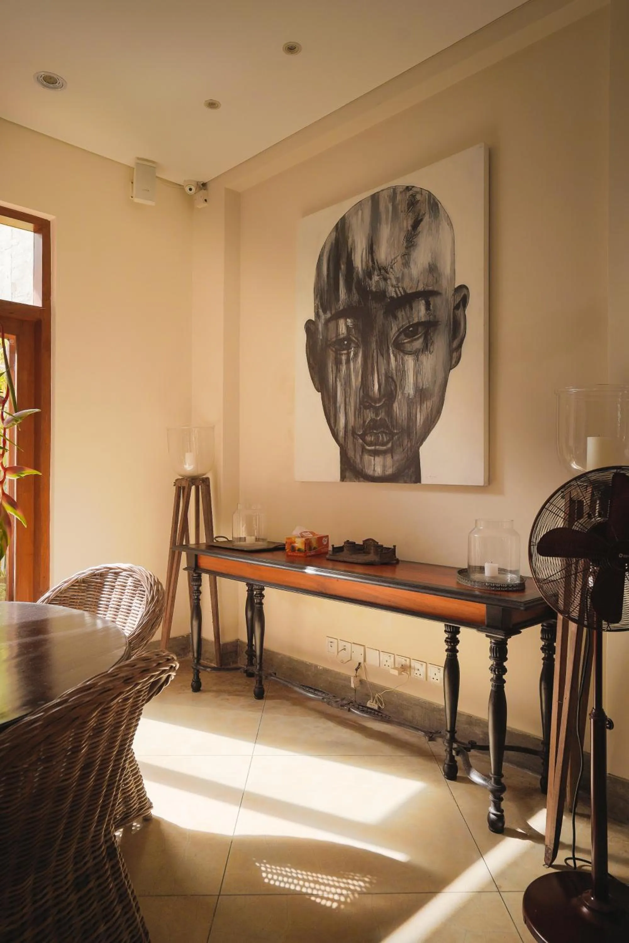 Living room in Church Street Townhouse