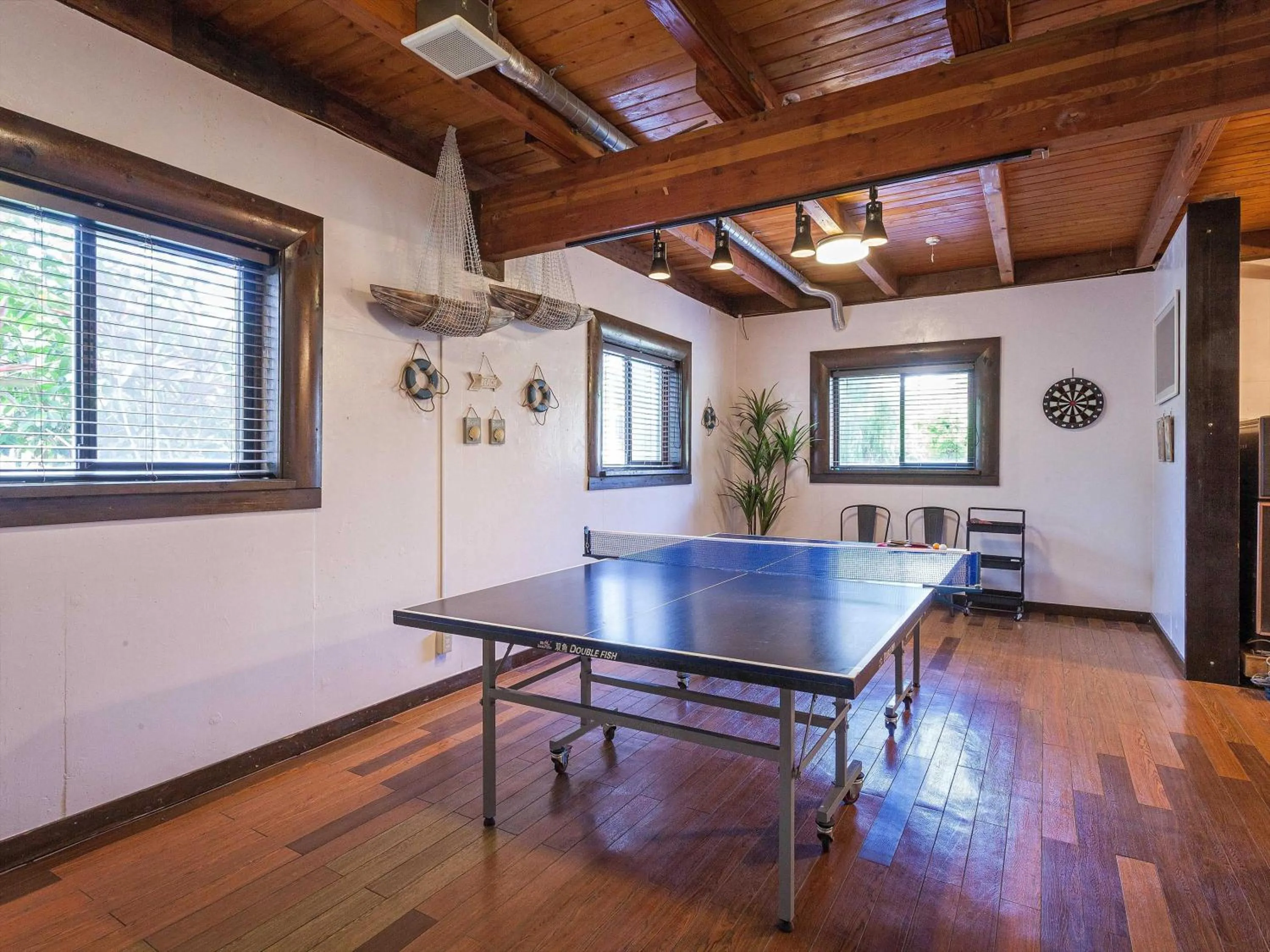 Table tennis in Kariyushi Condominium Resort Yuudekiya