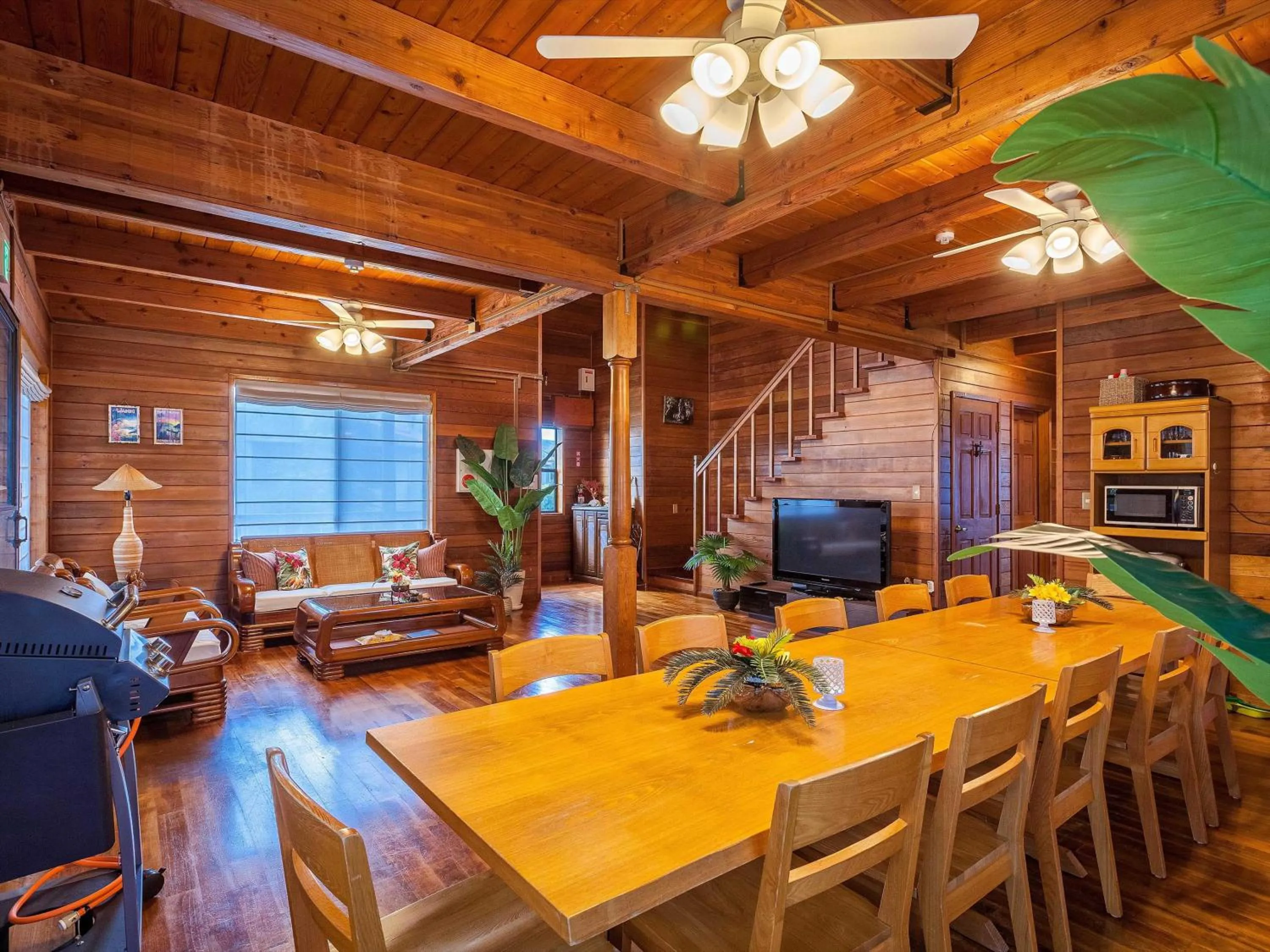 Living room in Kariyushi Condominium Resort Yuudekiya
