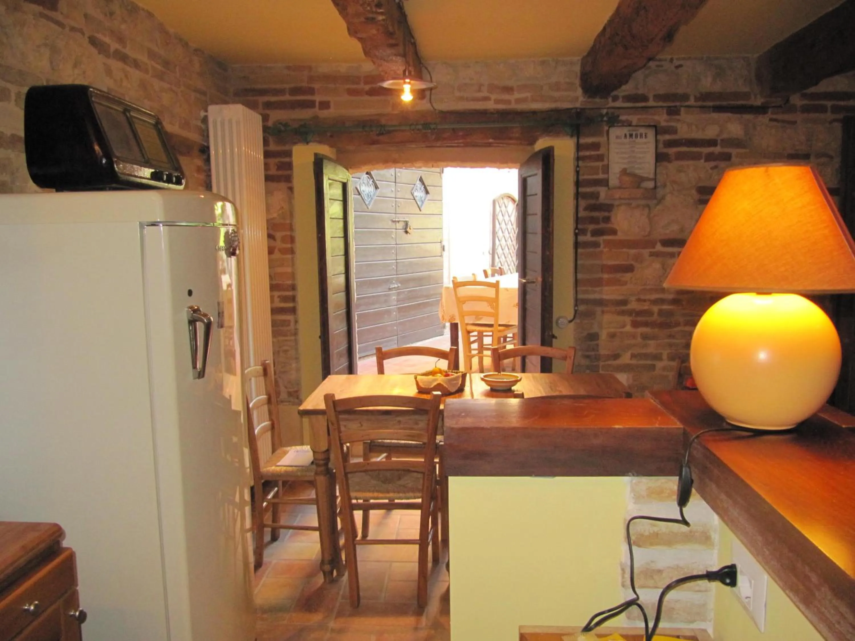 Communal kitchen in Acquamarina B&B Casa vacanze