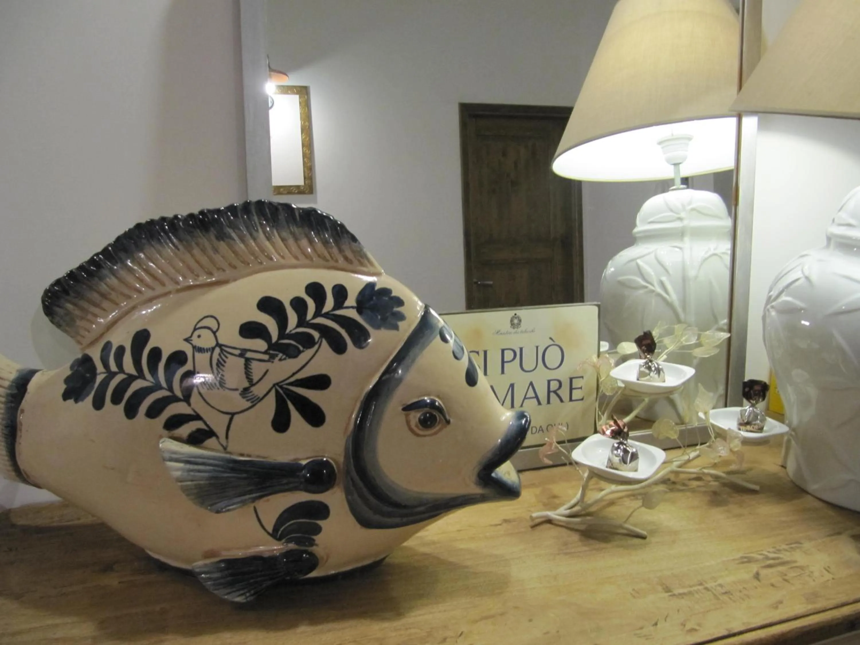 Decorative detail in Acquamarina B&B Casa vacanze