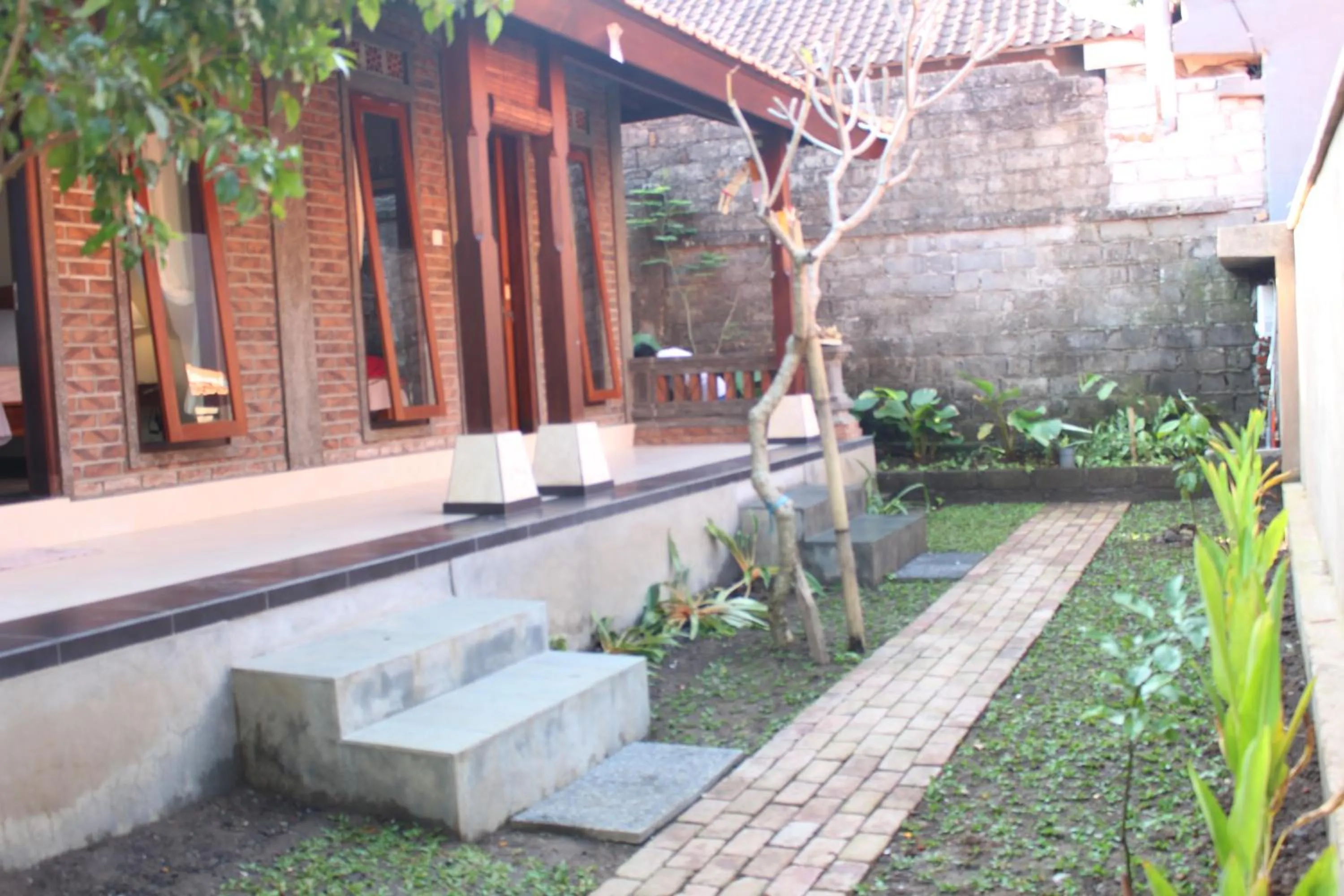 Garden view in Ary House Ubud