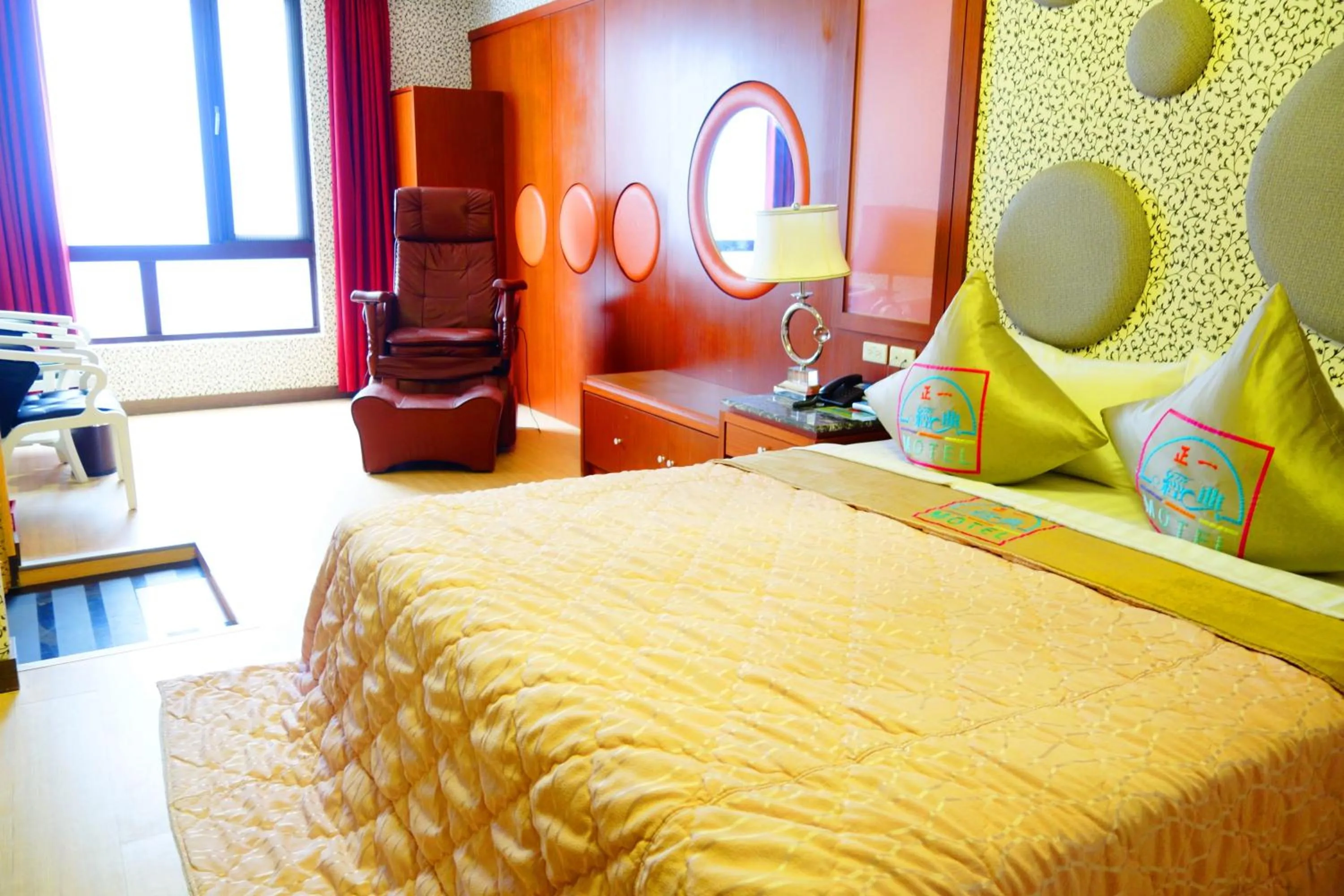Bed in Zheng Yi Classic Hotel & Motel