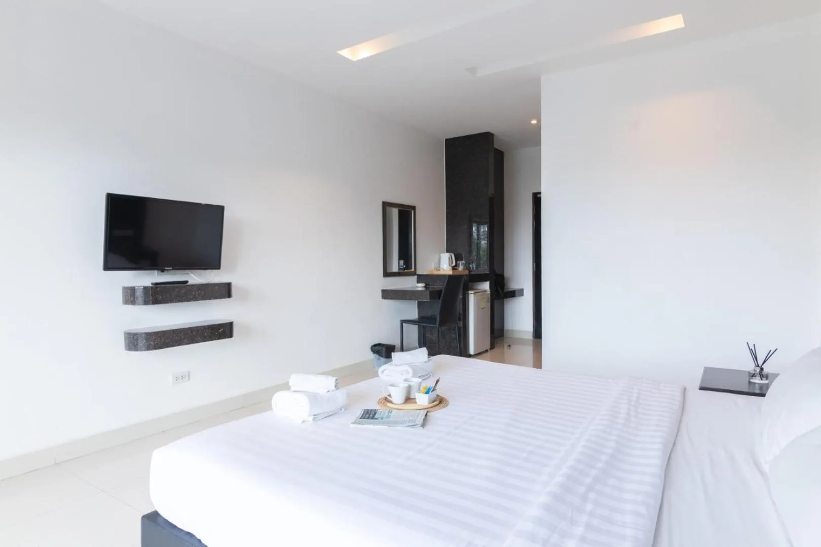 Bedroom, Bed in Tribe Pattaya