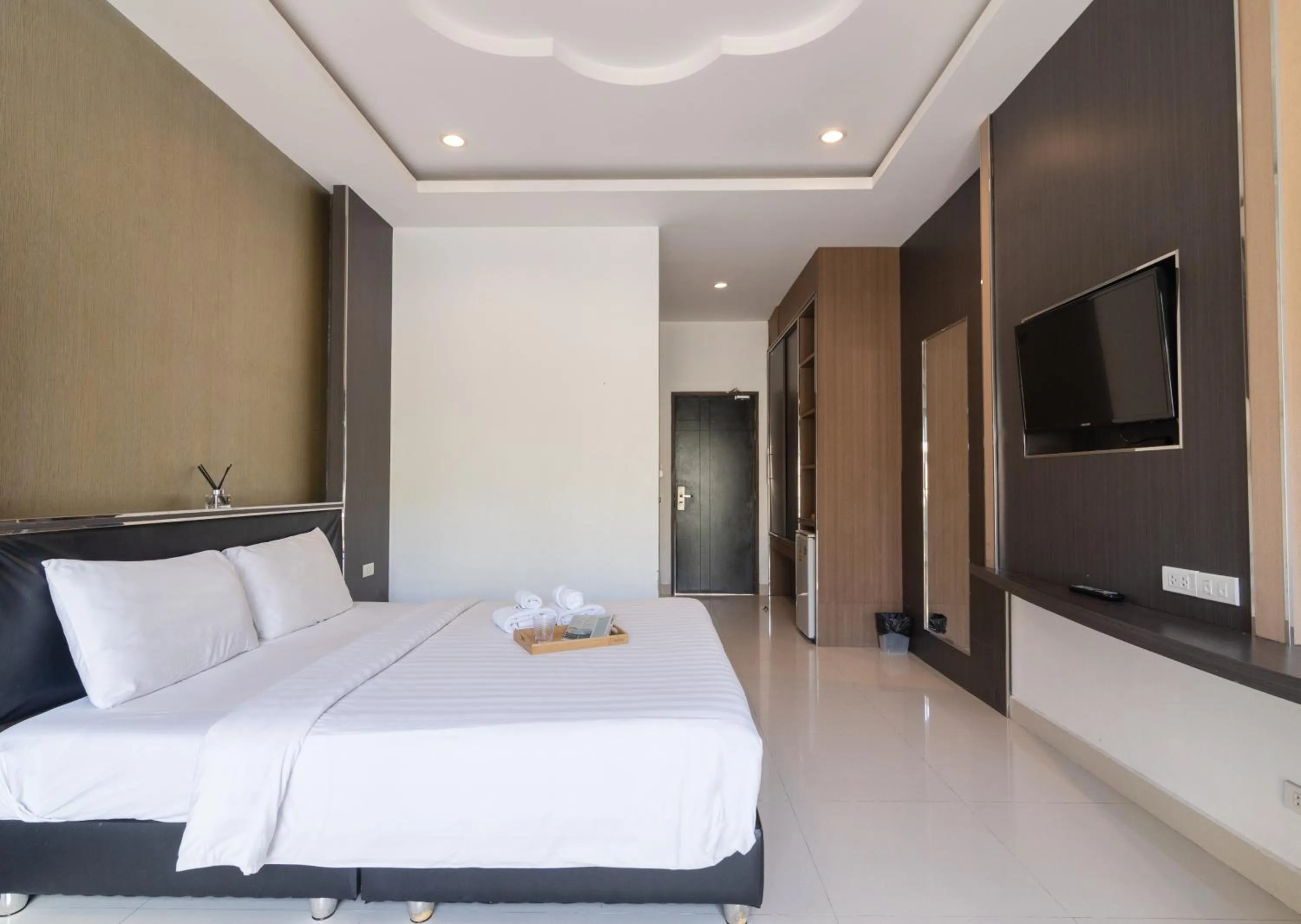 Bedroom, Bed in Tribe Pattaya