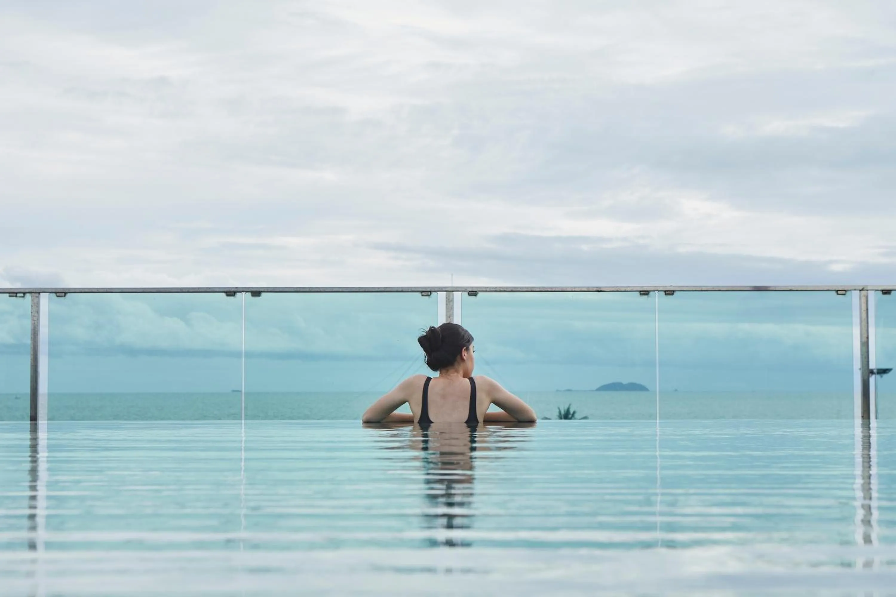 Pool view in Tribe Pattaya