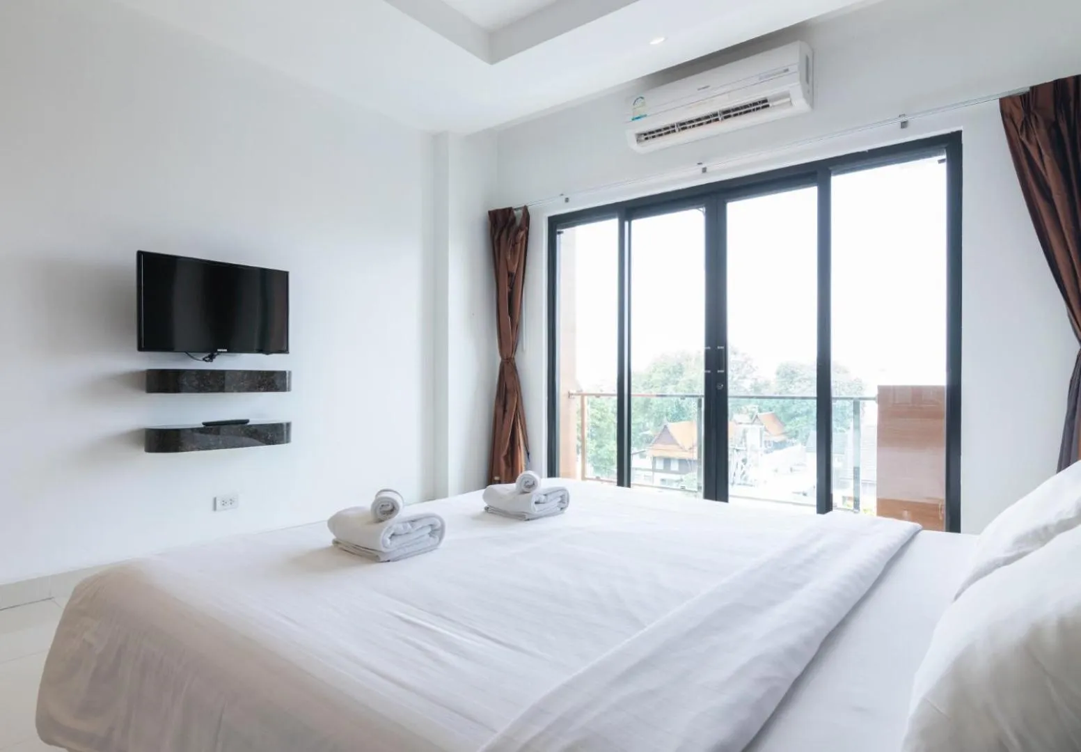 Bedroom, Bed in Tribe Pattaya