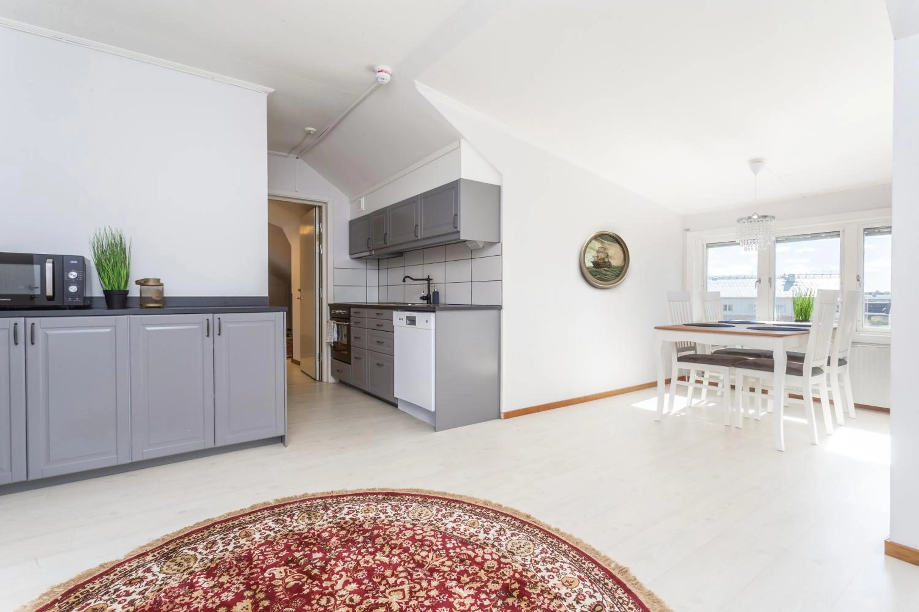 Kitchen or kitchenette in Hotell Drottninggatan 11