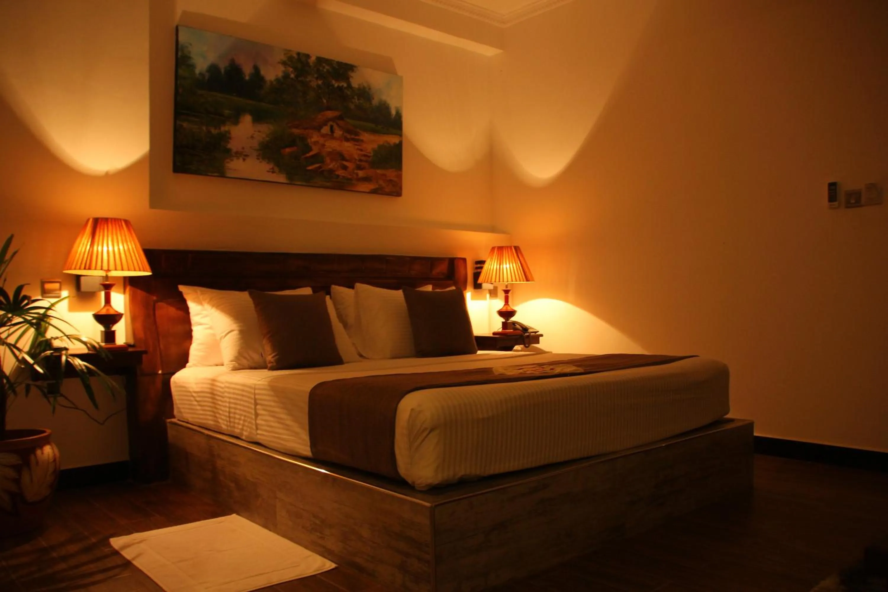 Bed in Sasha Transit Hotel