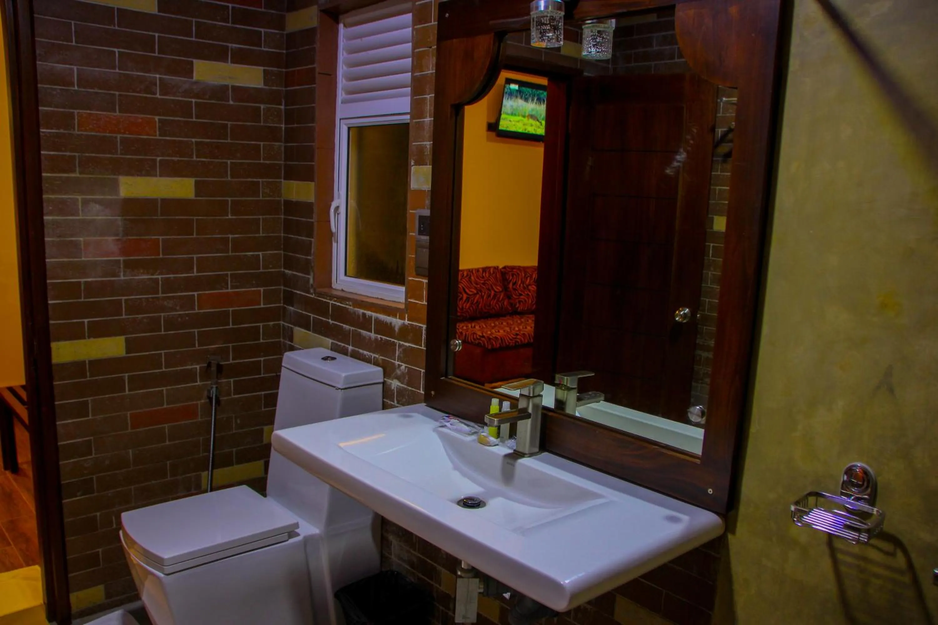 Bathroom in Sasha Transit Hotel