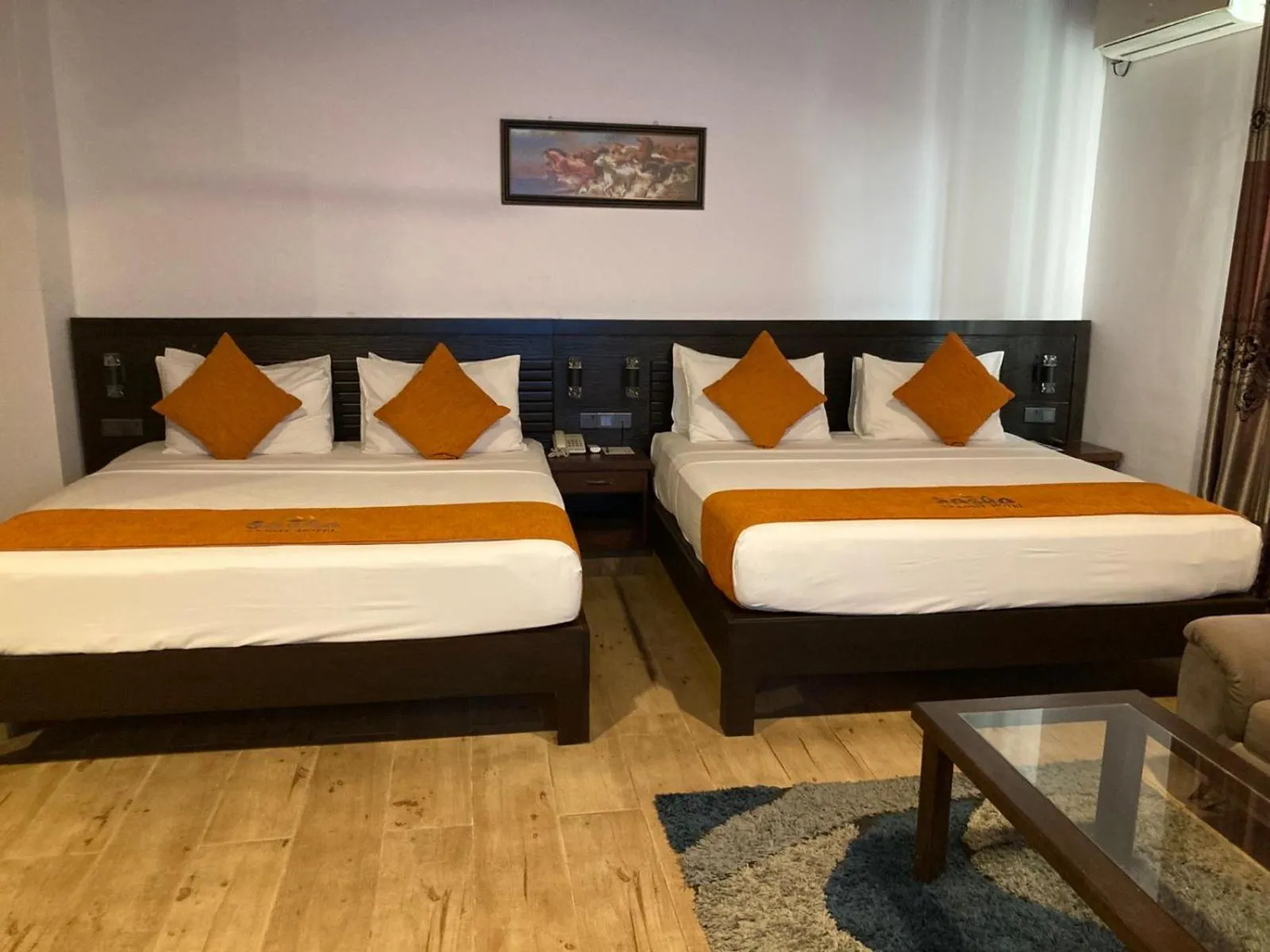 Bed in Sasha Transit Hotel