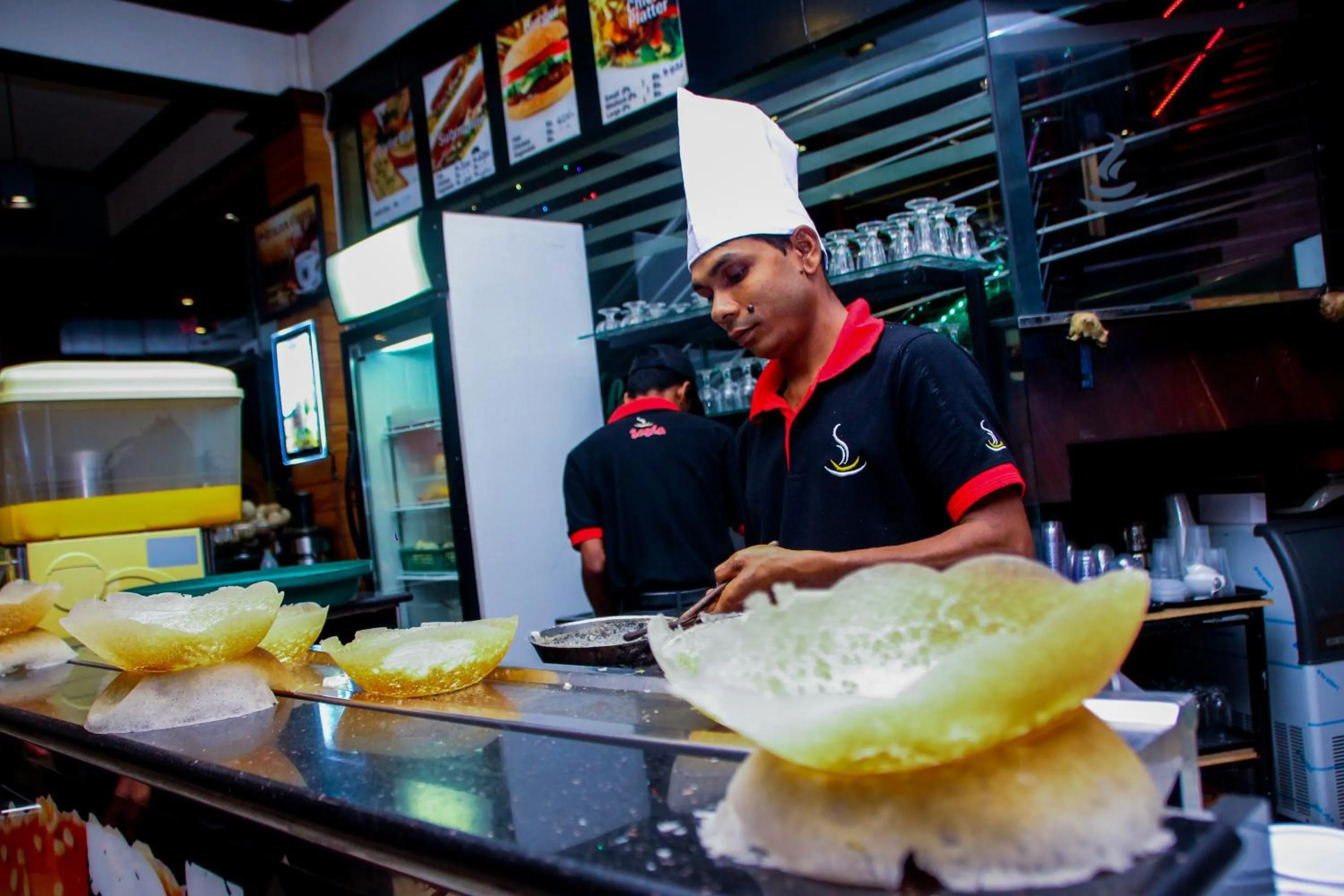 Food close-up in Sasha Transit Hotel