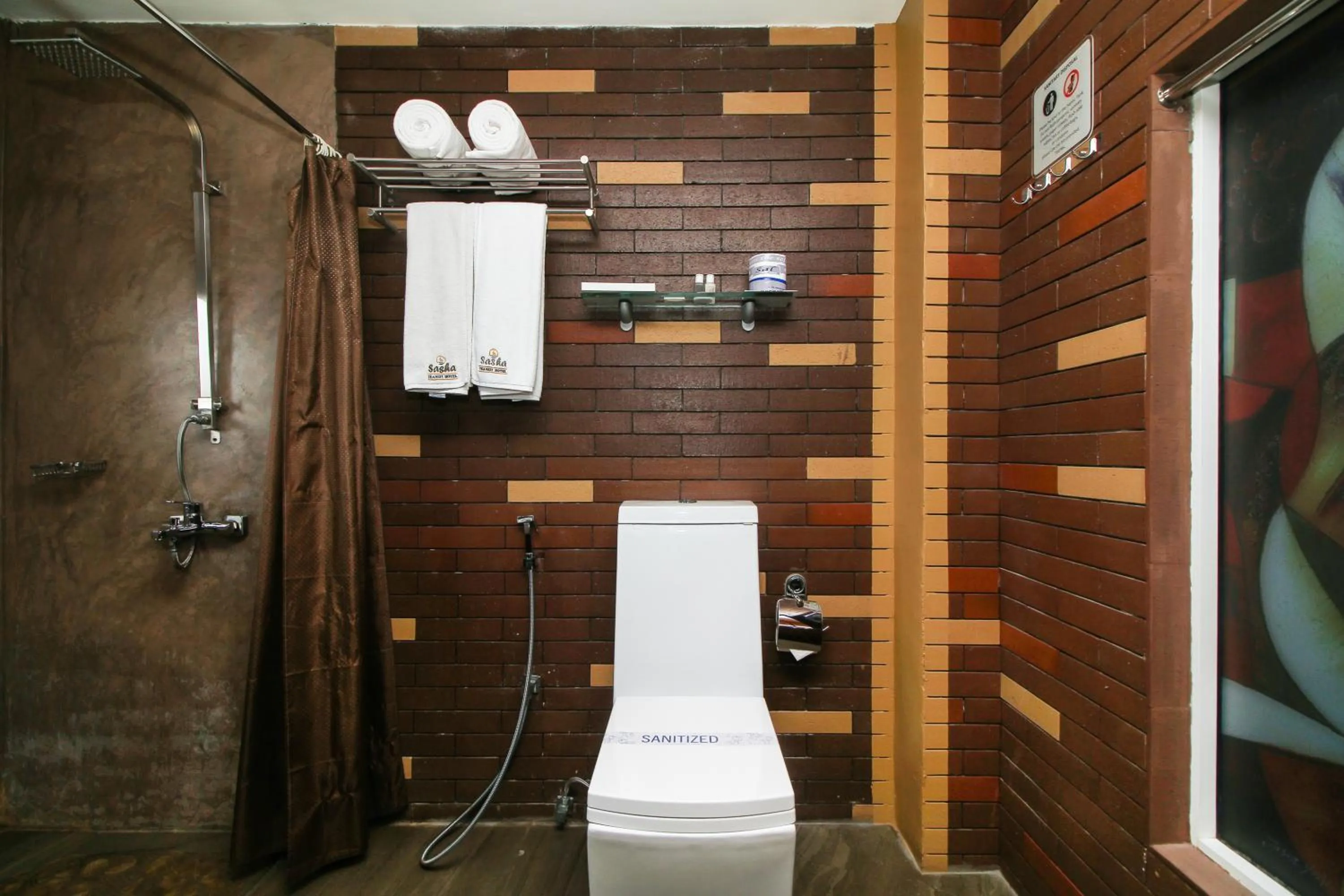 Bathroom in Sasha Transit Hotel