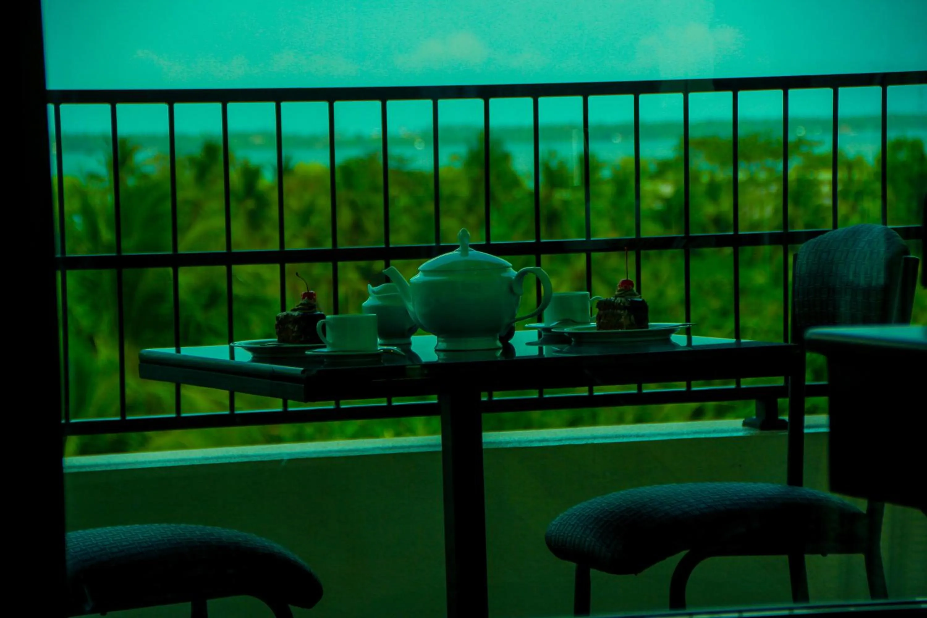 Balcony/Terrace in Sasha Transit Hotel
