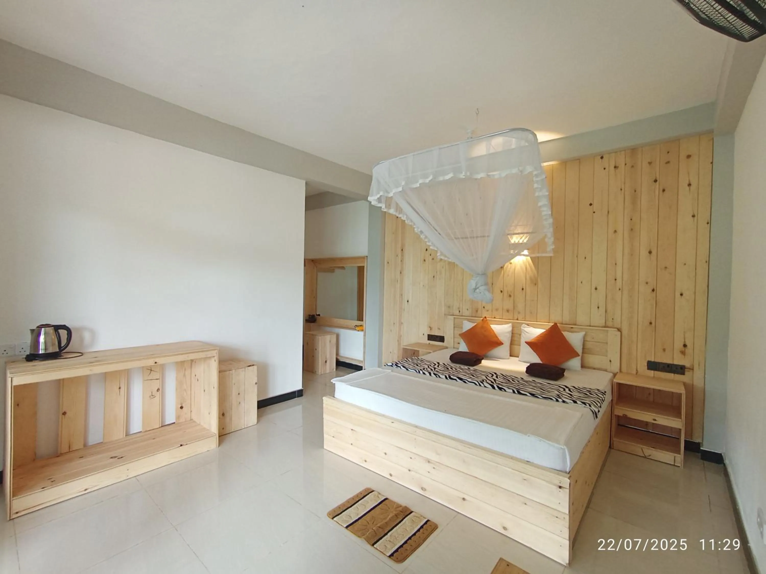 Bed in Dimuthu Home Stay