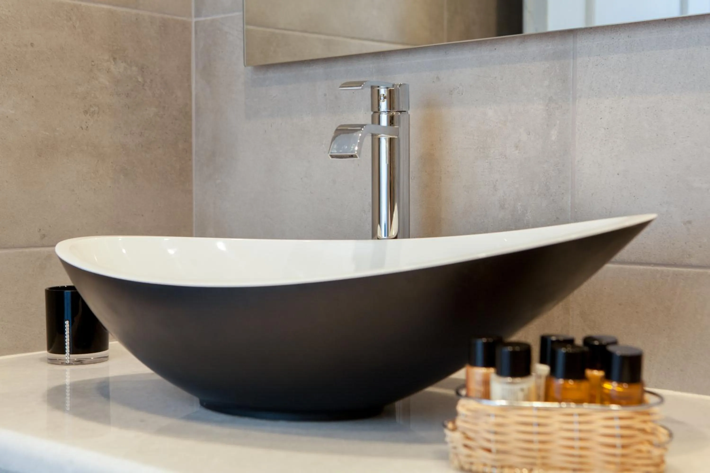 Bathroom in Luna Rossa Santorini