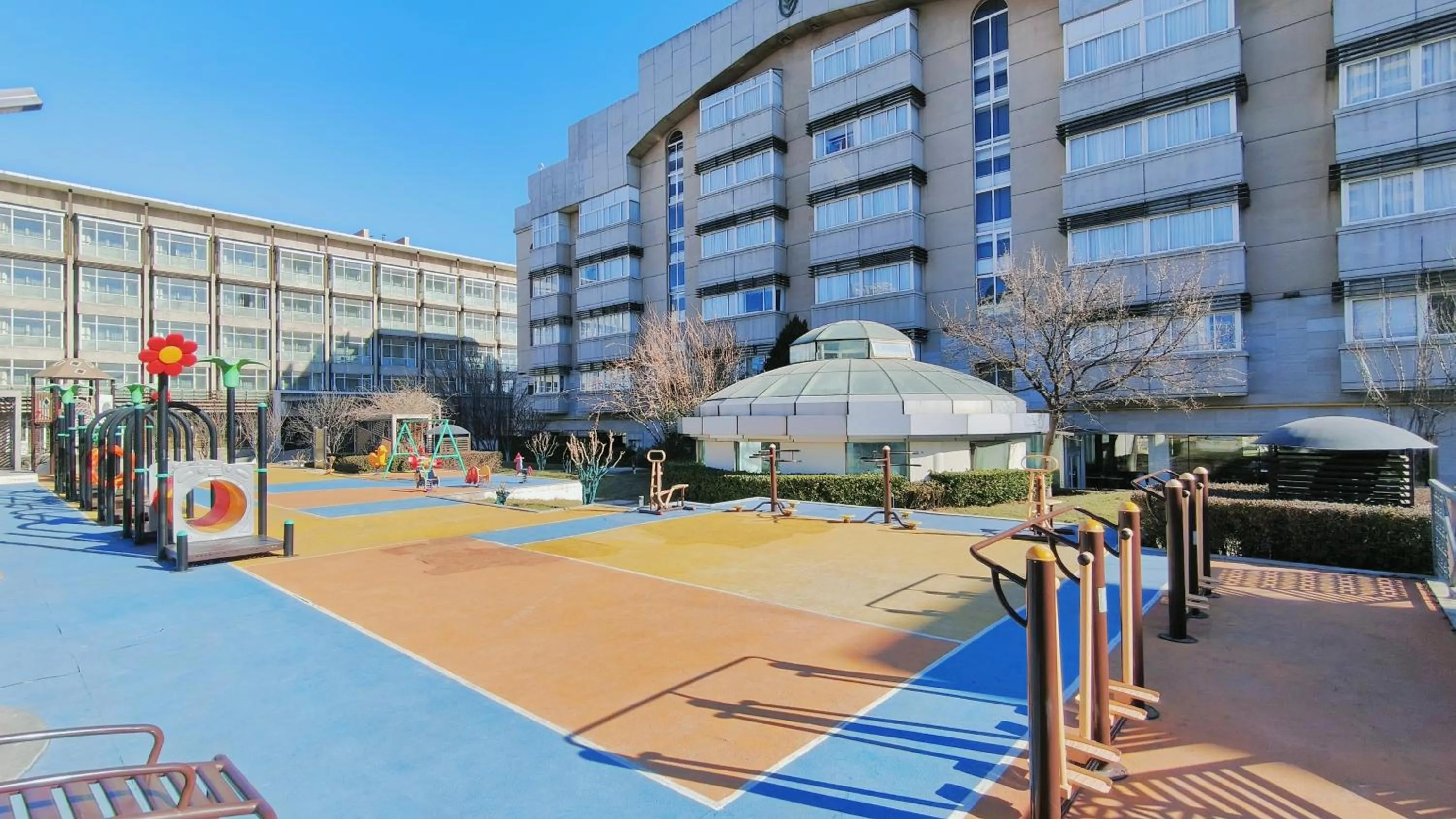Children play ground in Green Park Hotel Tianjin