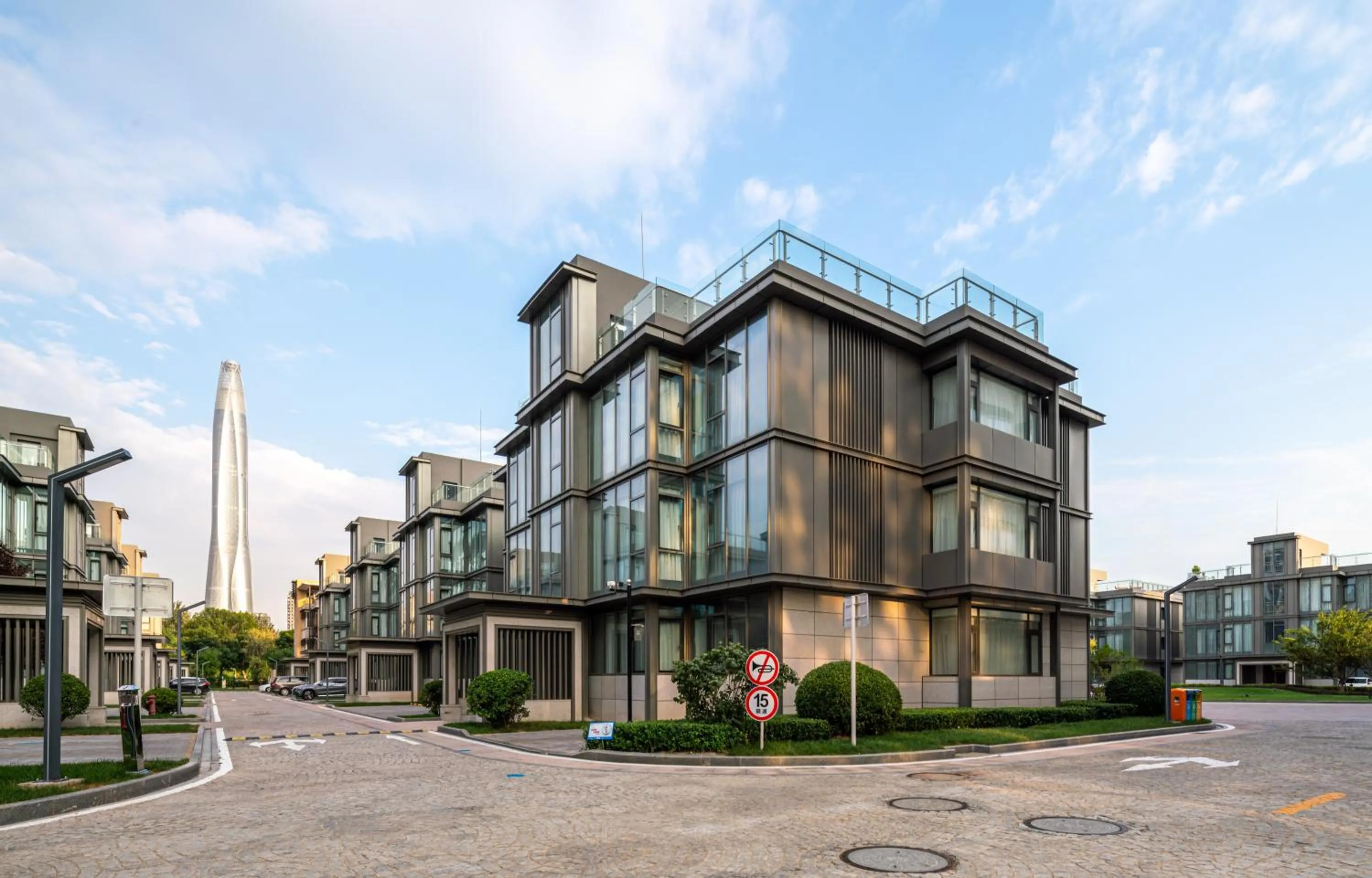 Property building in Green Park Hotel Tianjin