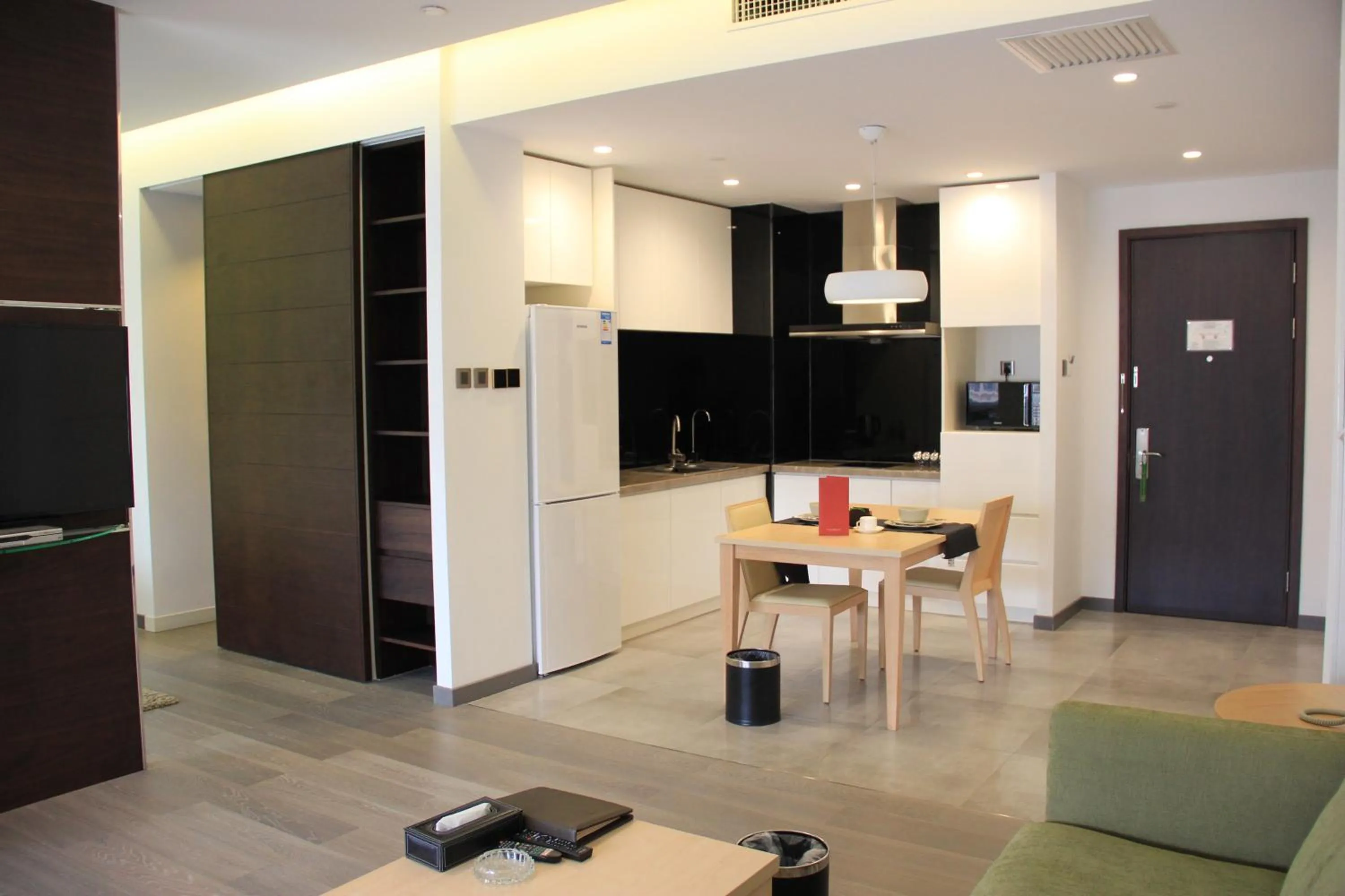 kitchen in Green Park Hotel Tianjin