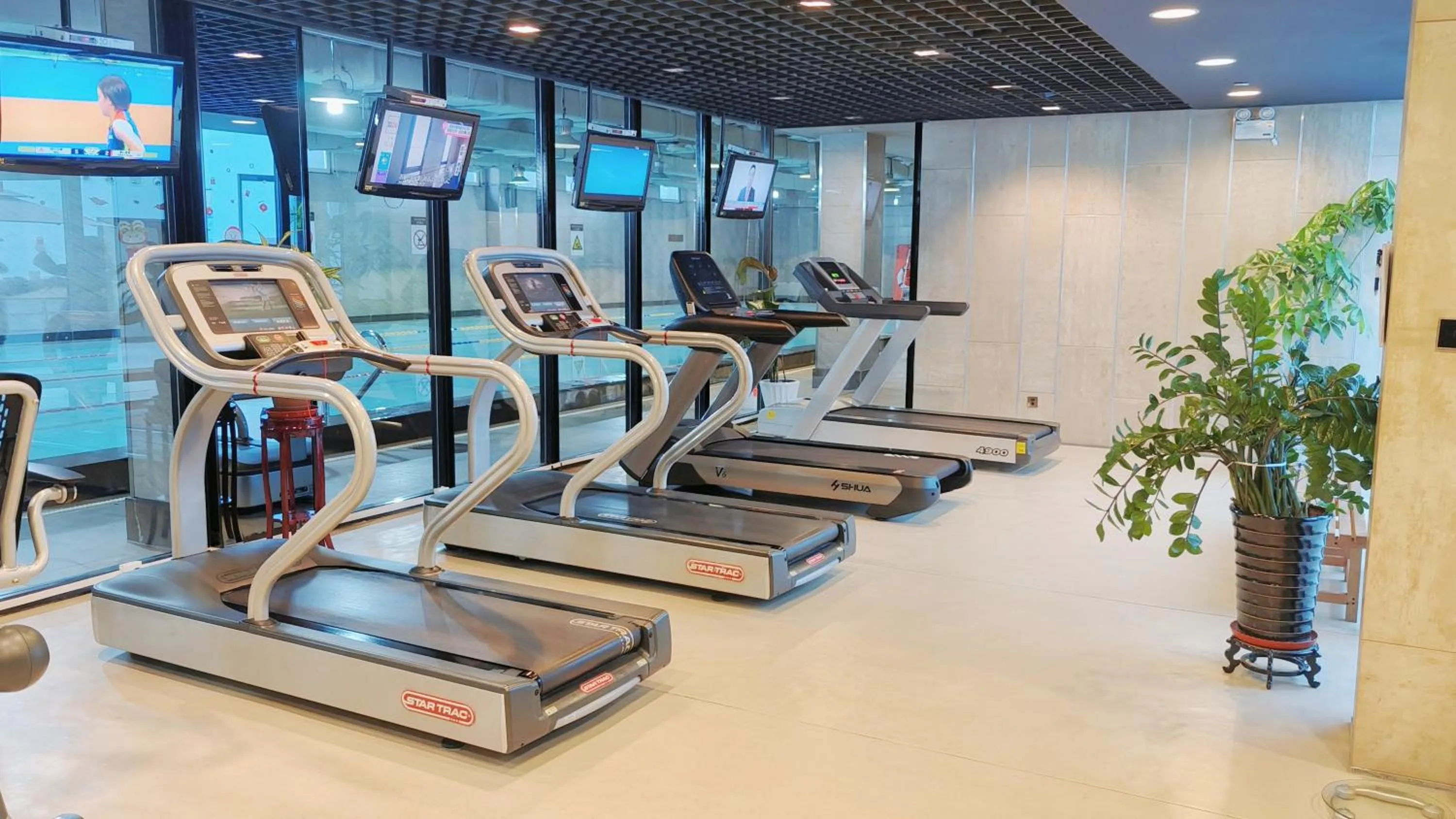 Fitness centre/facilities in Green Park Hotel Tianjin
