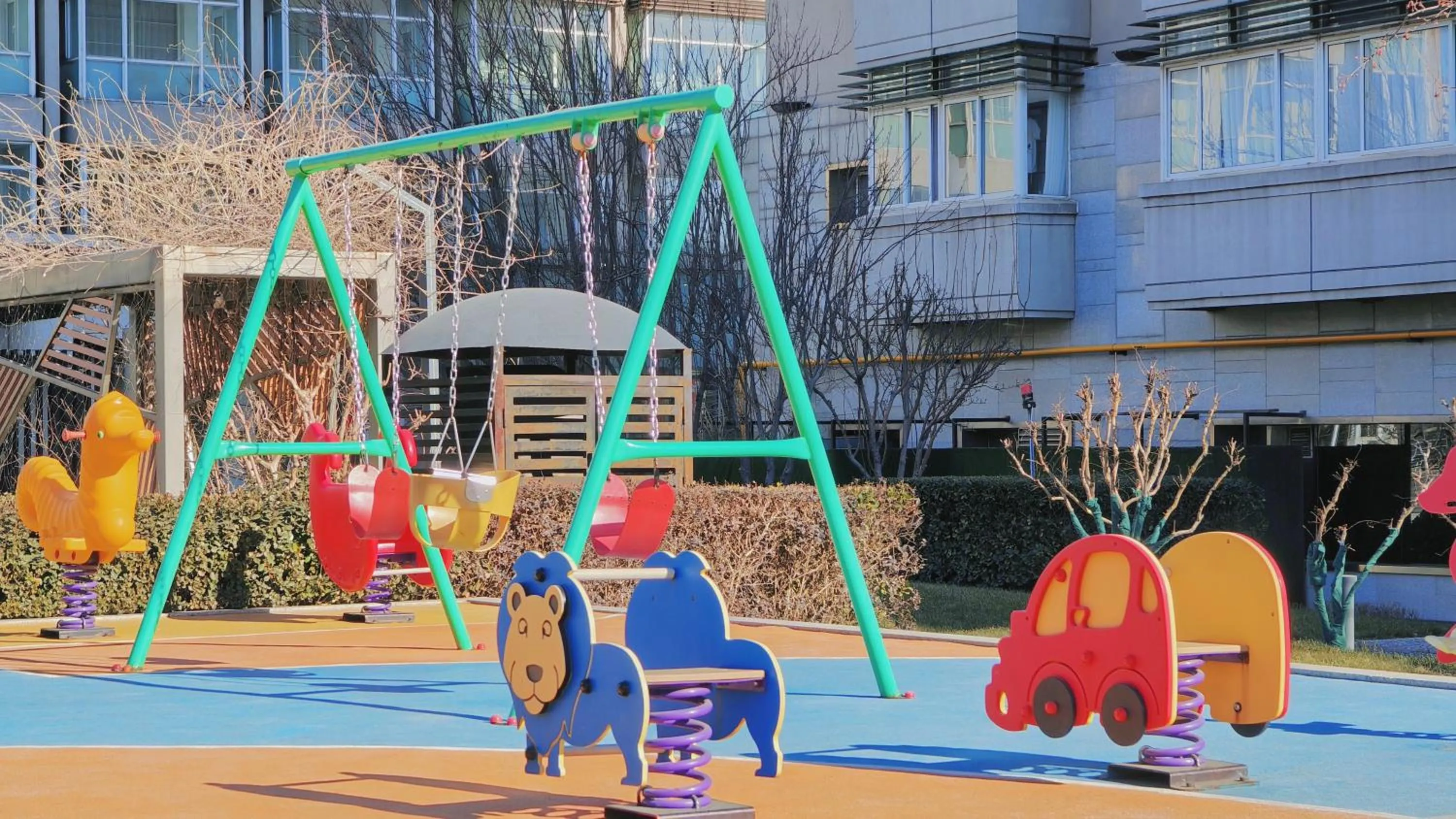 Children play ground in Green Park Hotel Tianjin