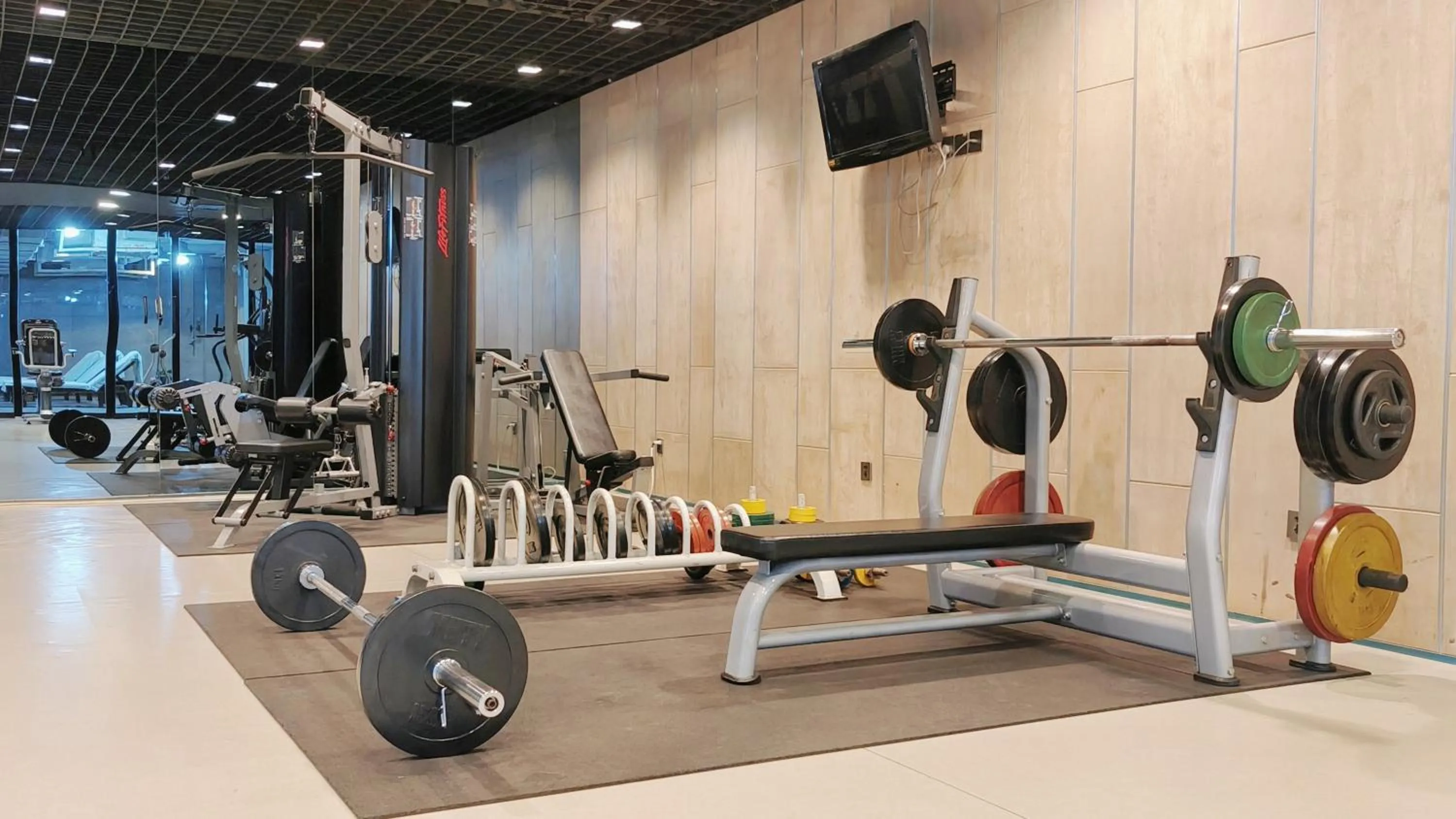 Fitness centre/facilities in Green Park Hotel Tianjin