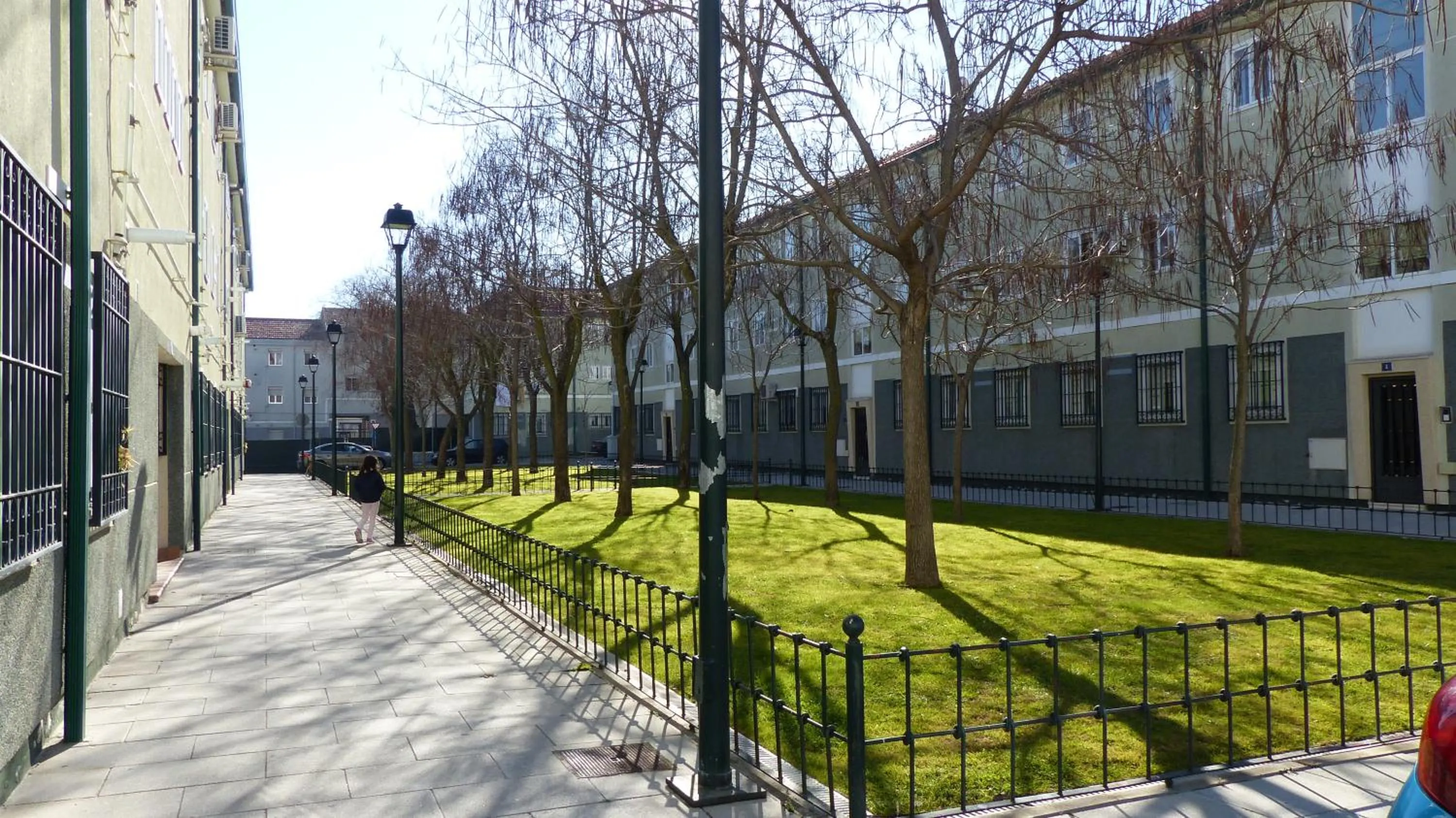 Garden in Apartamento Aluche con parking gratuito