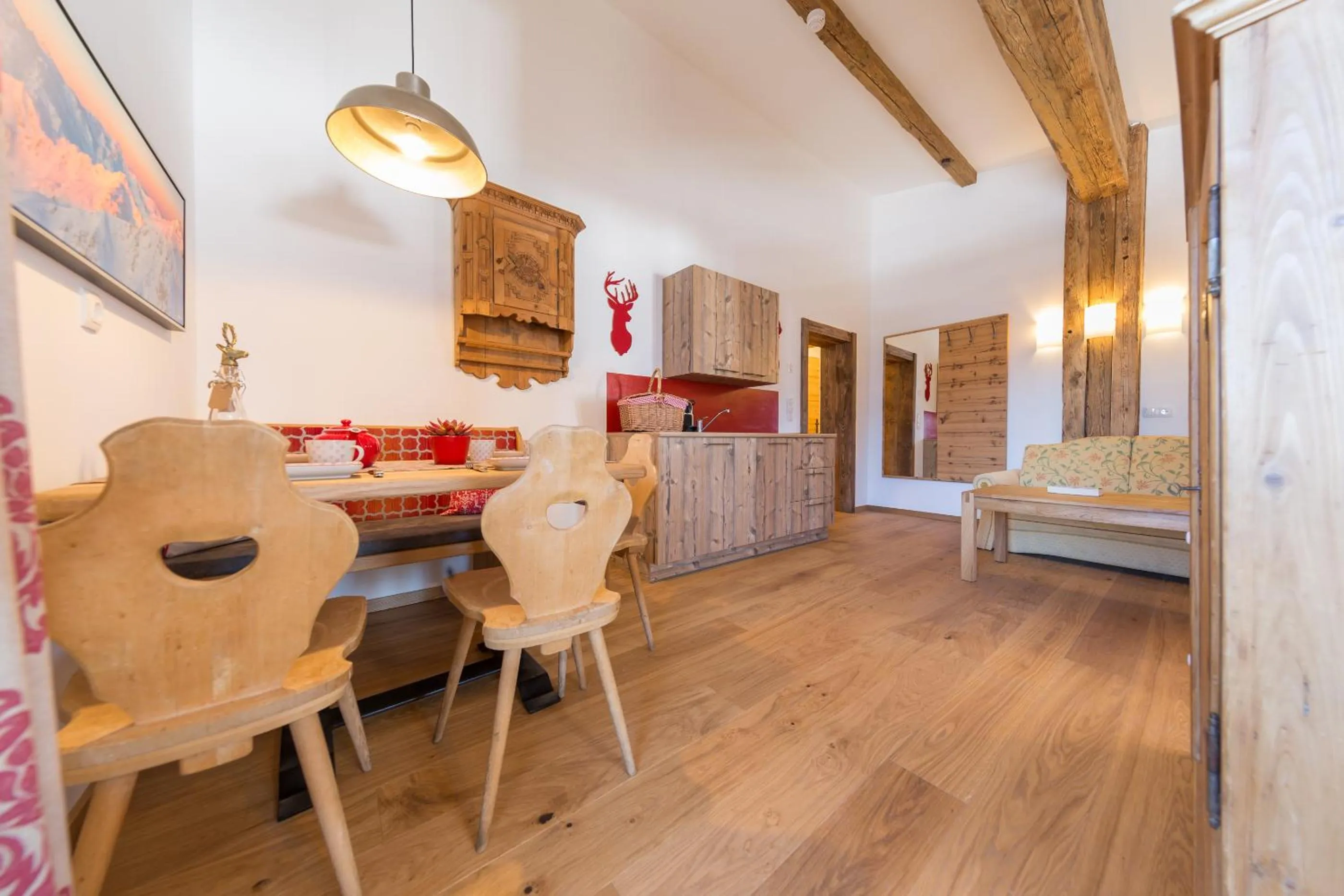 Living room in Ahornlodge