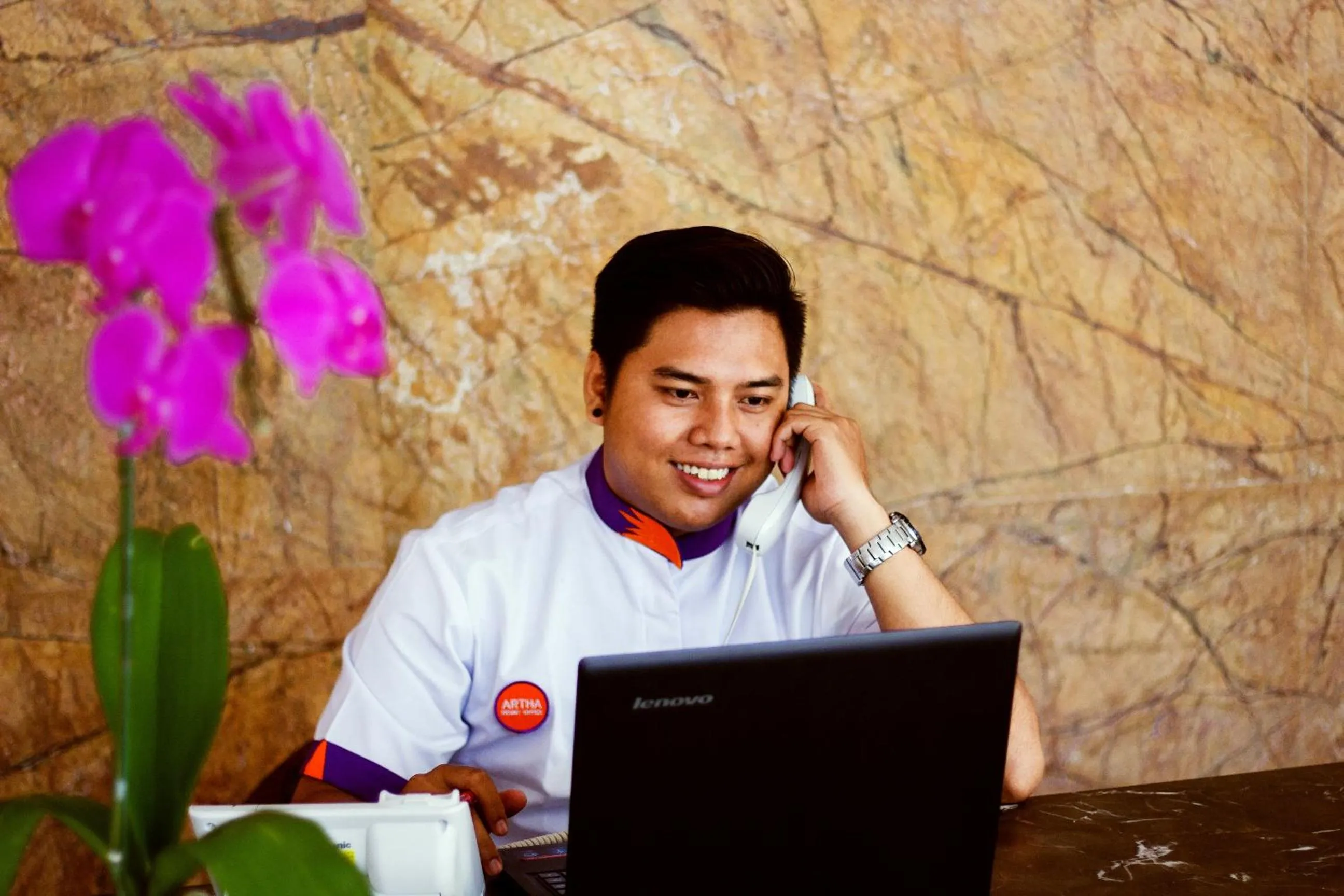 Staff in FOX Hotel Jimbaran Beach Bali