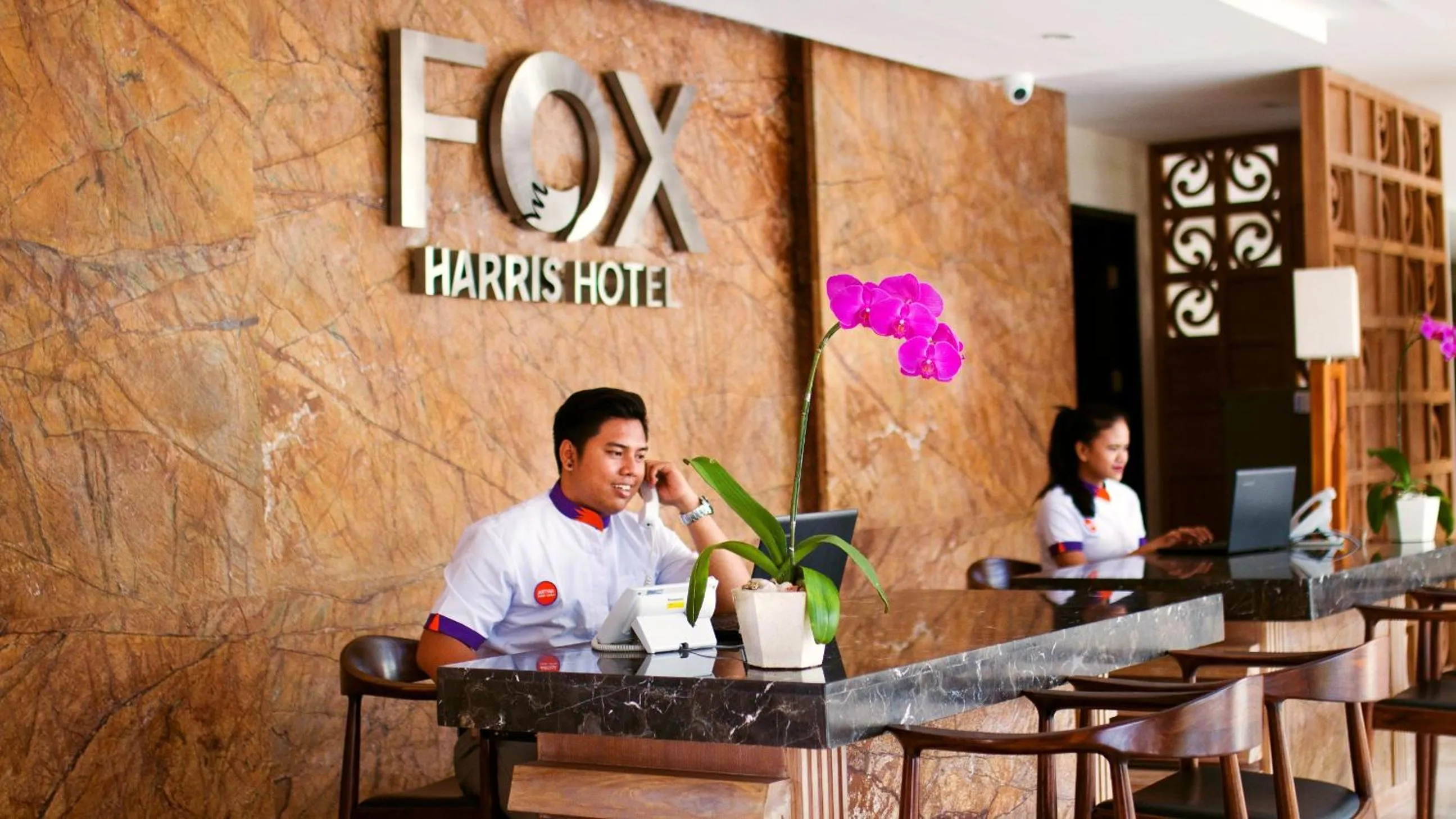 Staff in FOX Hotel Jimbaran Beach Bali