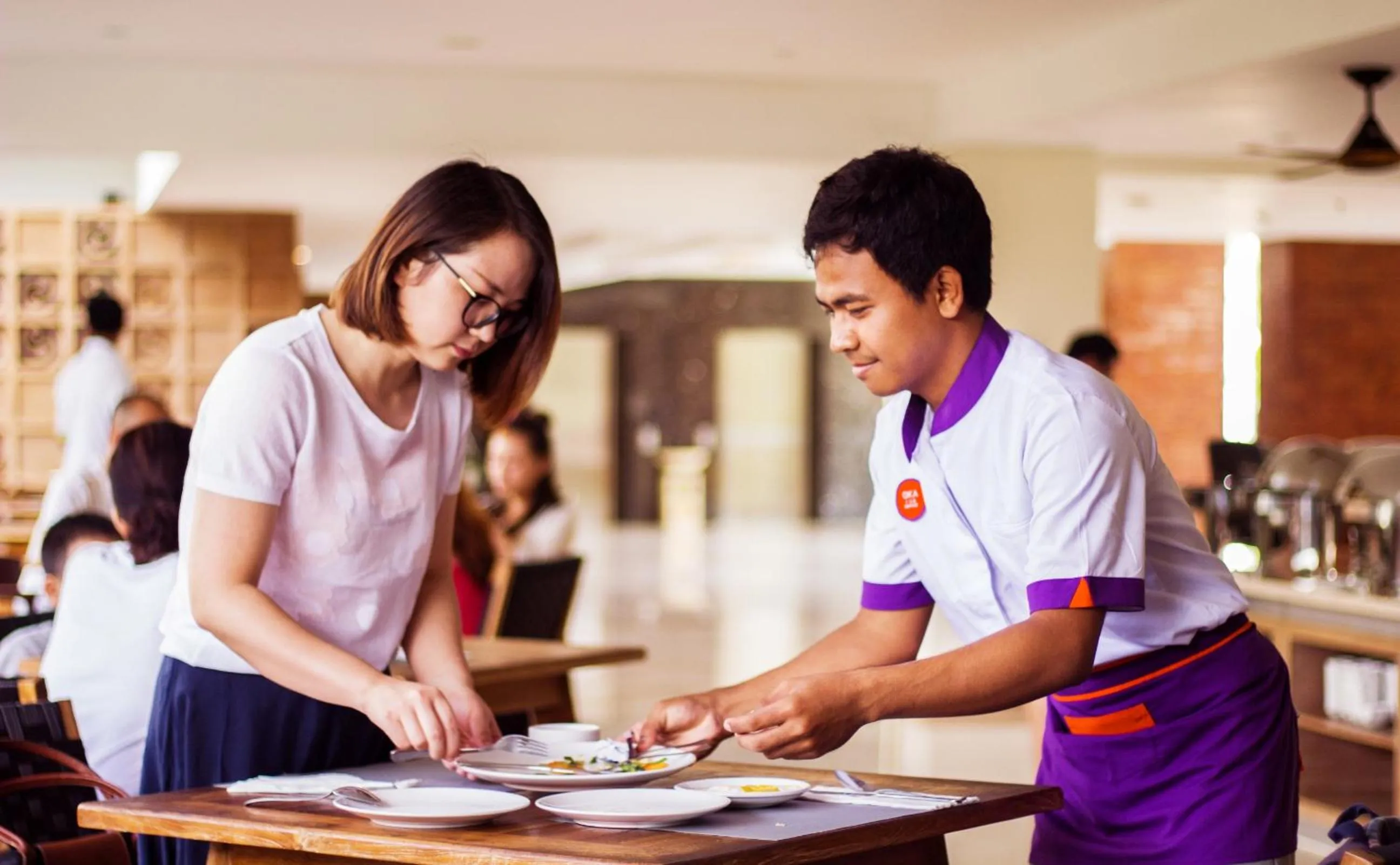 Staff in FOX Hotel Jimbaran Beach Bali