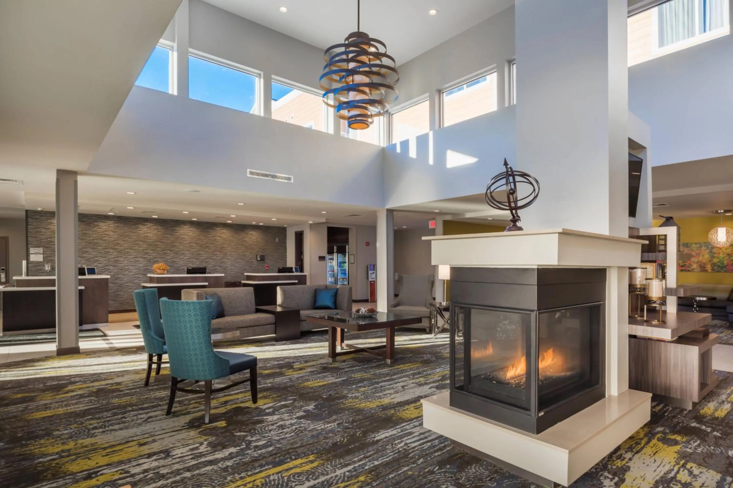 Lobby or reception in Residence Inn by Marriott Fishkill
