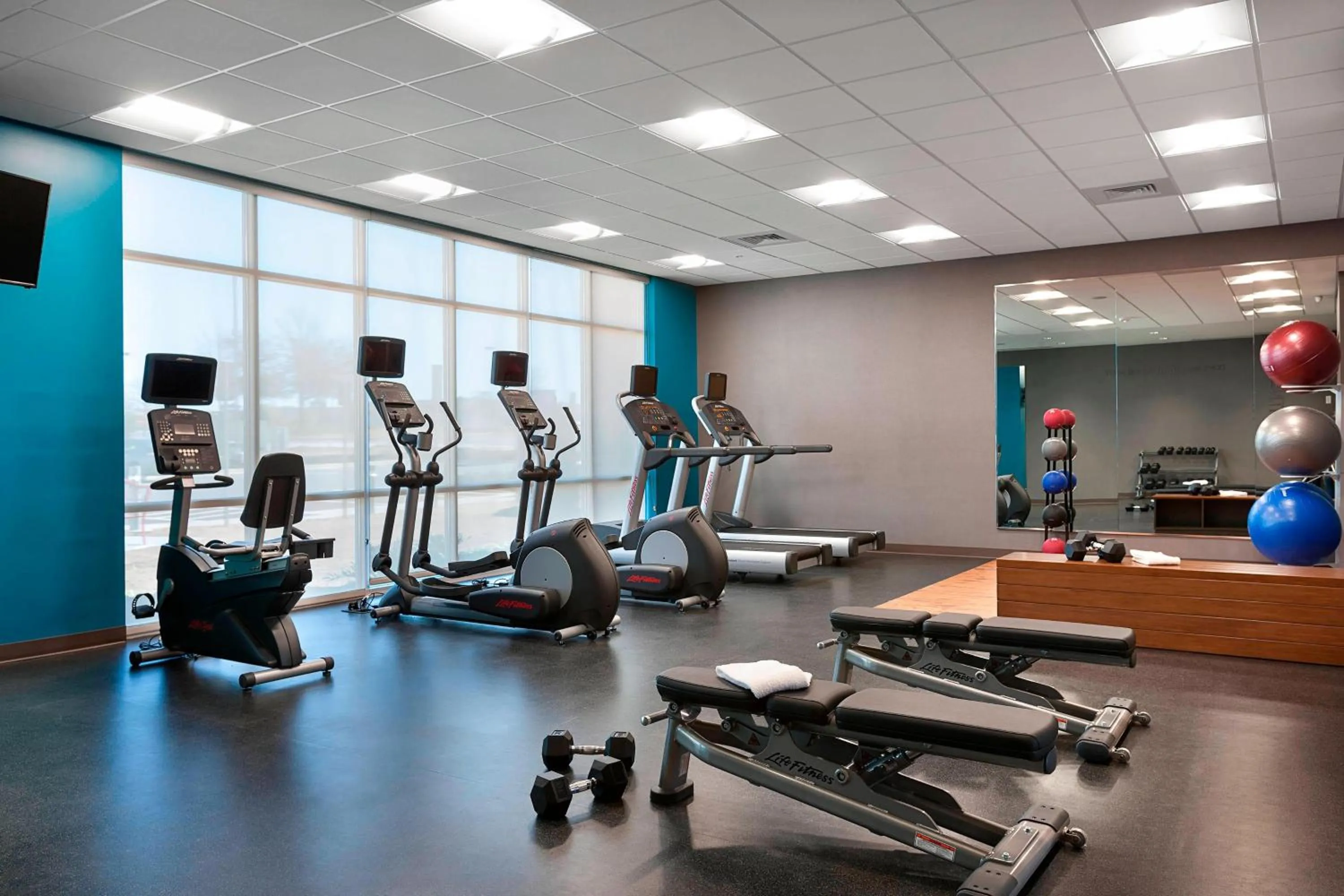 Fitness centre/facilities in Fairfield Inn & Suites by Marriott Rock Hill