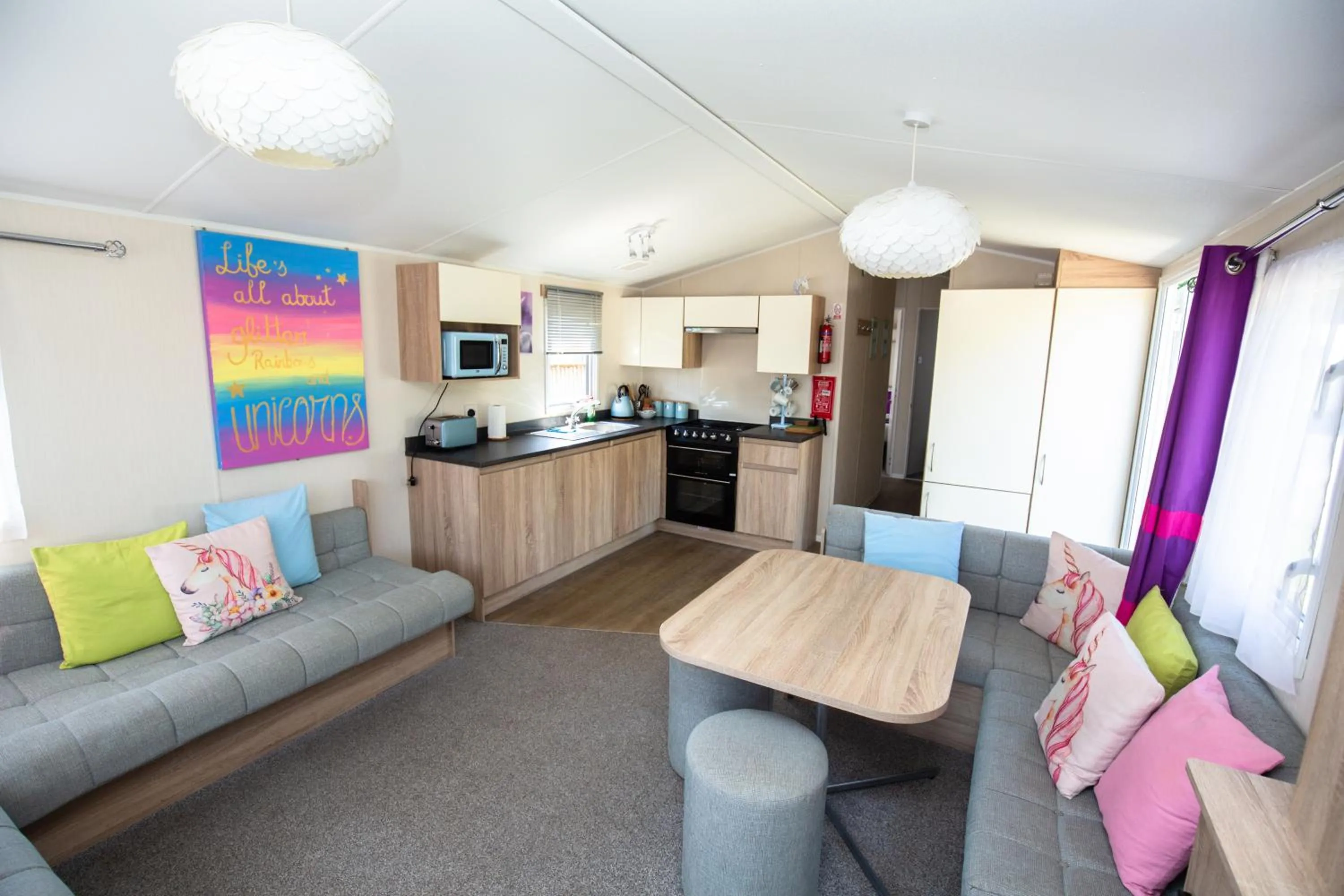 Living room in Adventurer's Village Milton Keynes