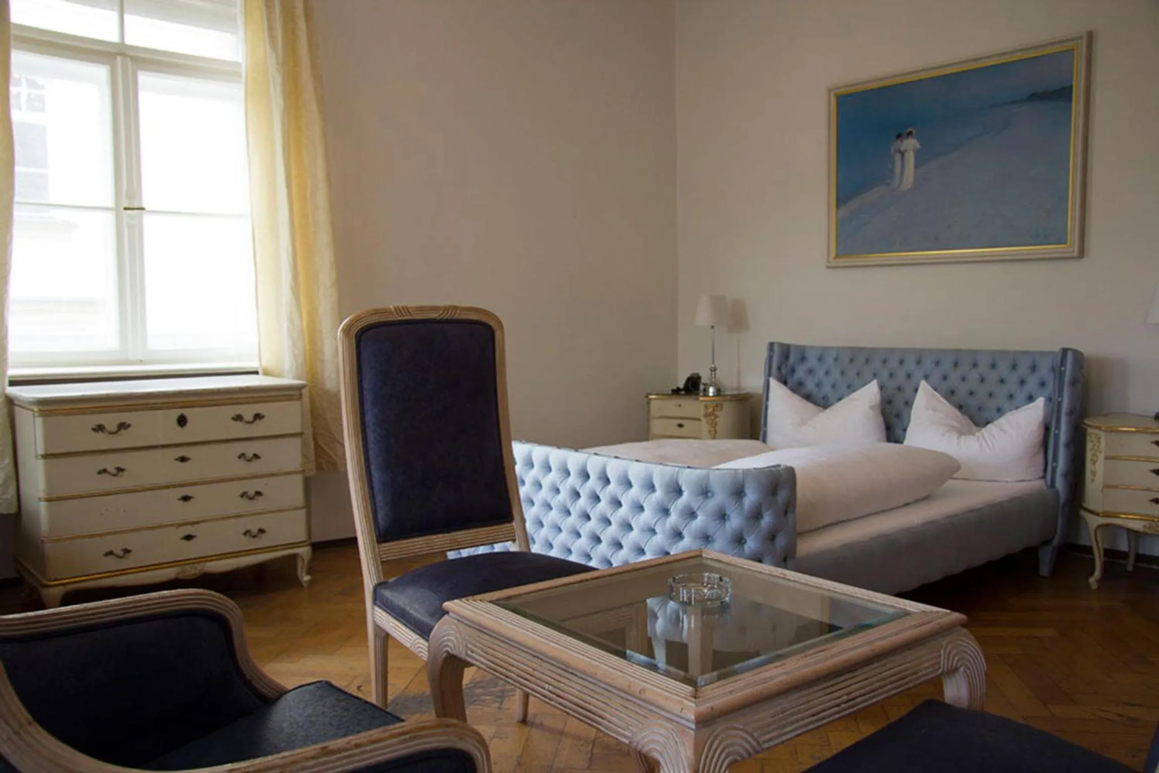 Bed in Hotel Mariandl