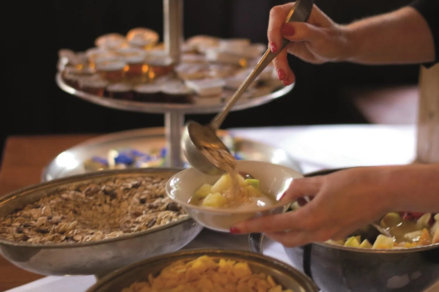Food close-up in Hotel Mariandl