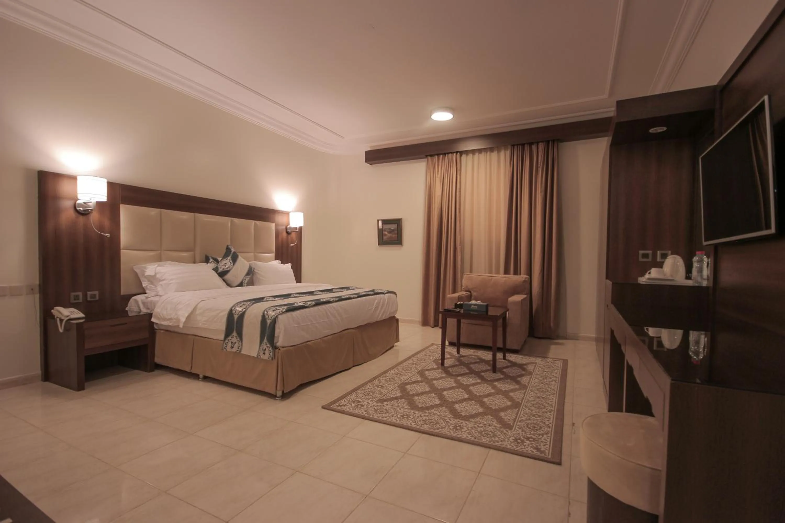 Photo of the whole room, Bed in Marsa Diba Hotel