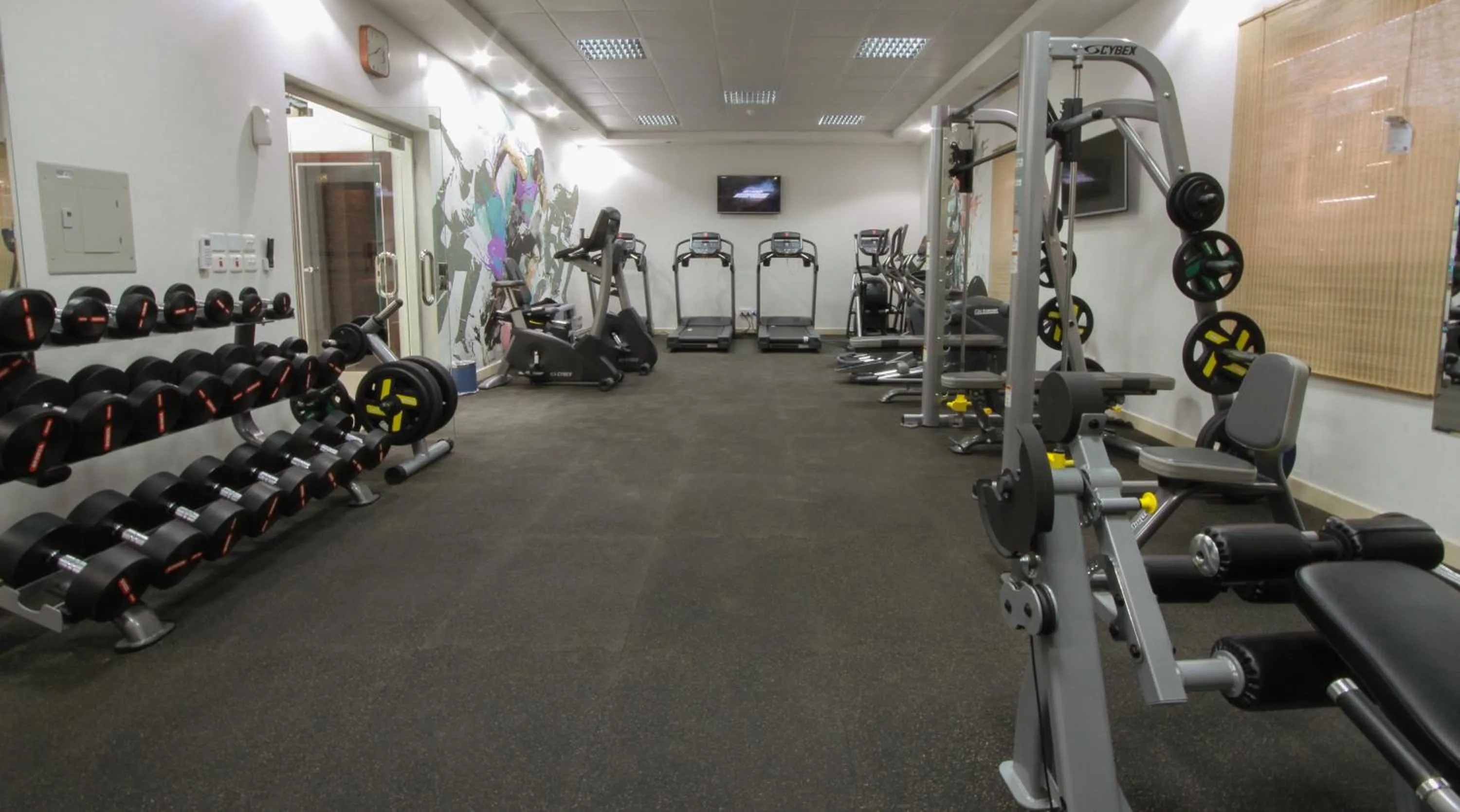 Fitness centre/facilities in Marsa Diba Hotel