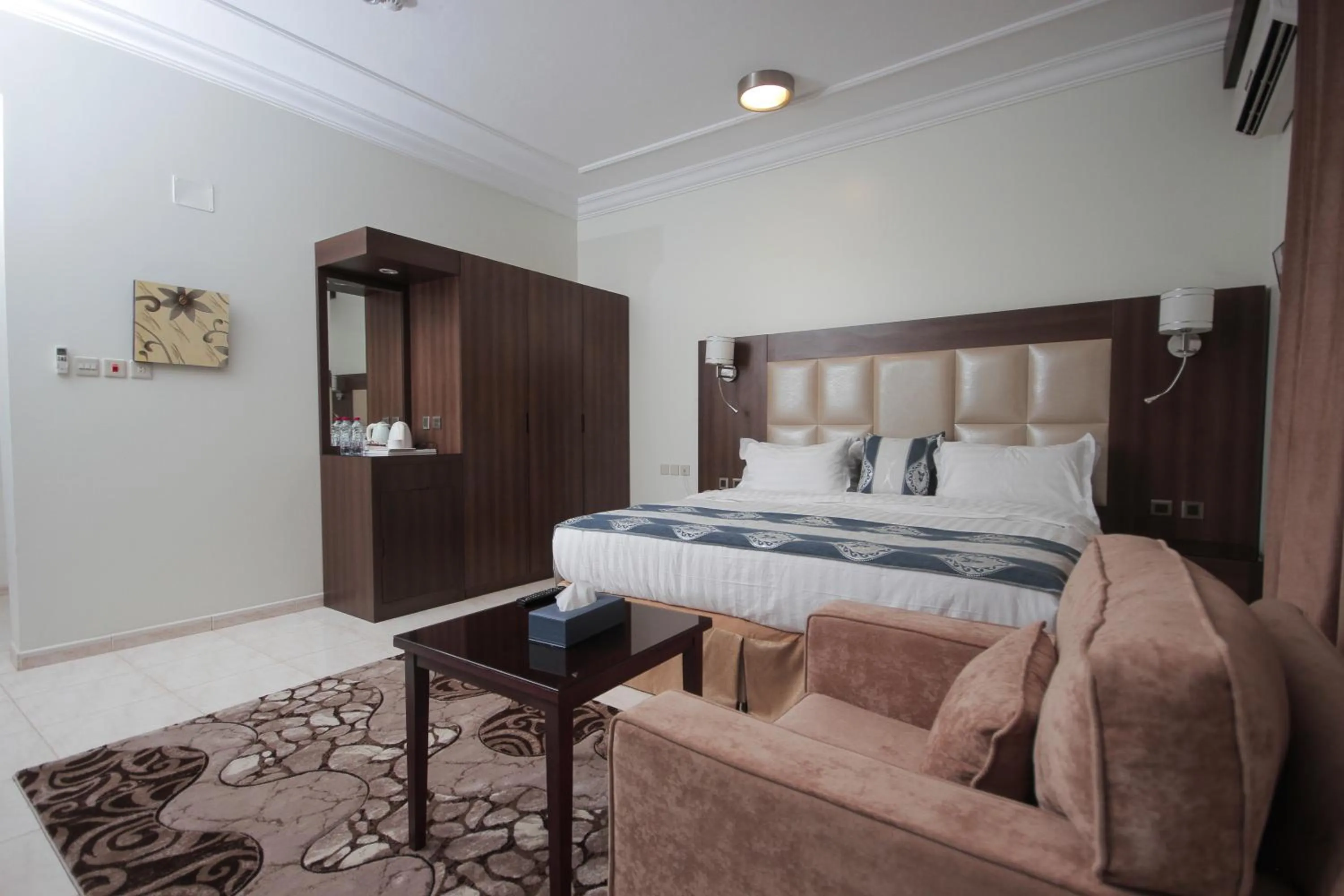 Photo of the whole room, Bed in Marsa Diba Hotel