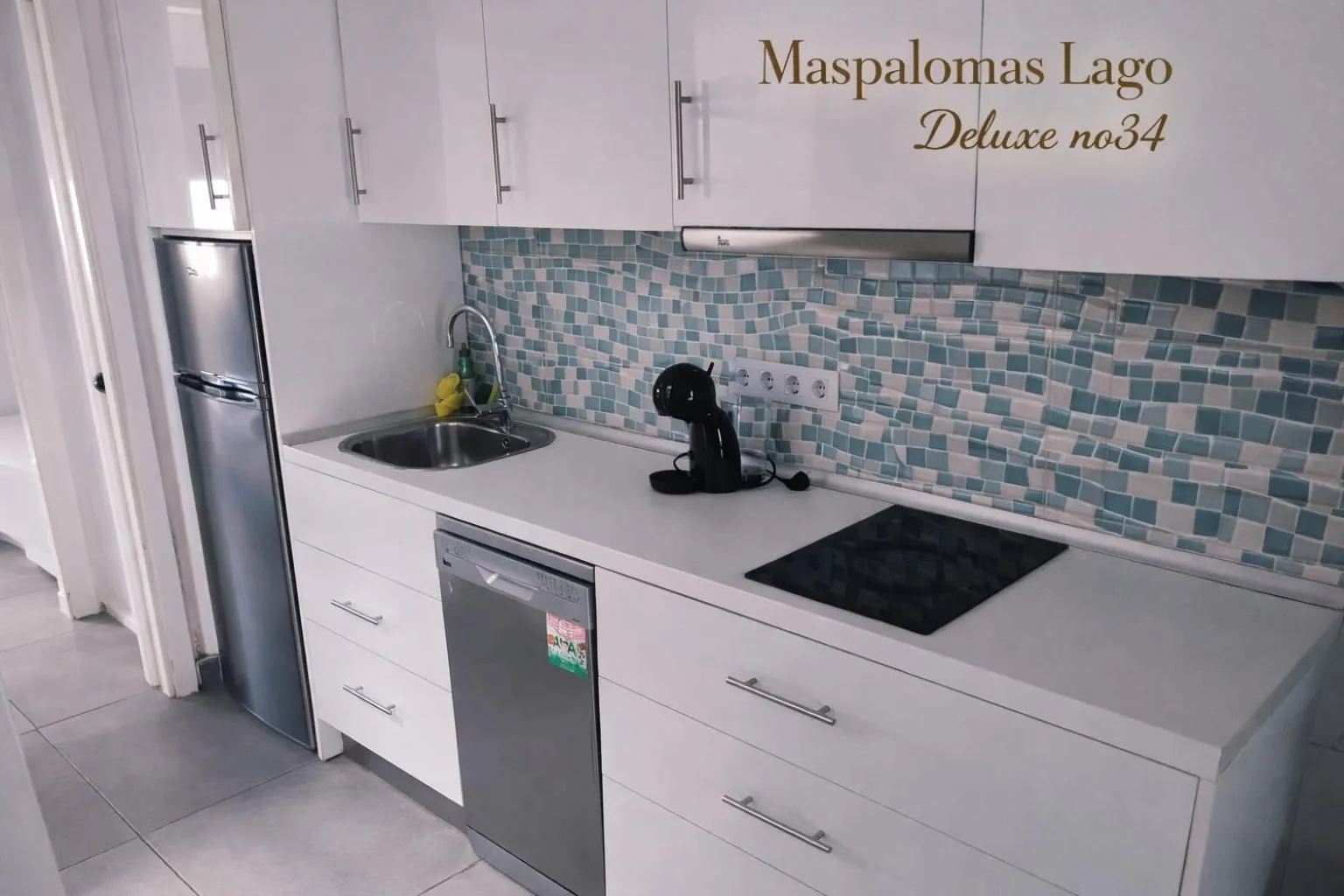 Maspalomas Lago Canary Sunset